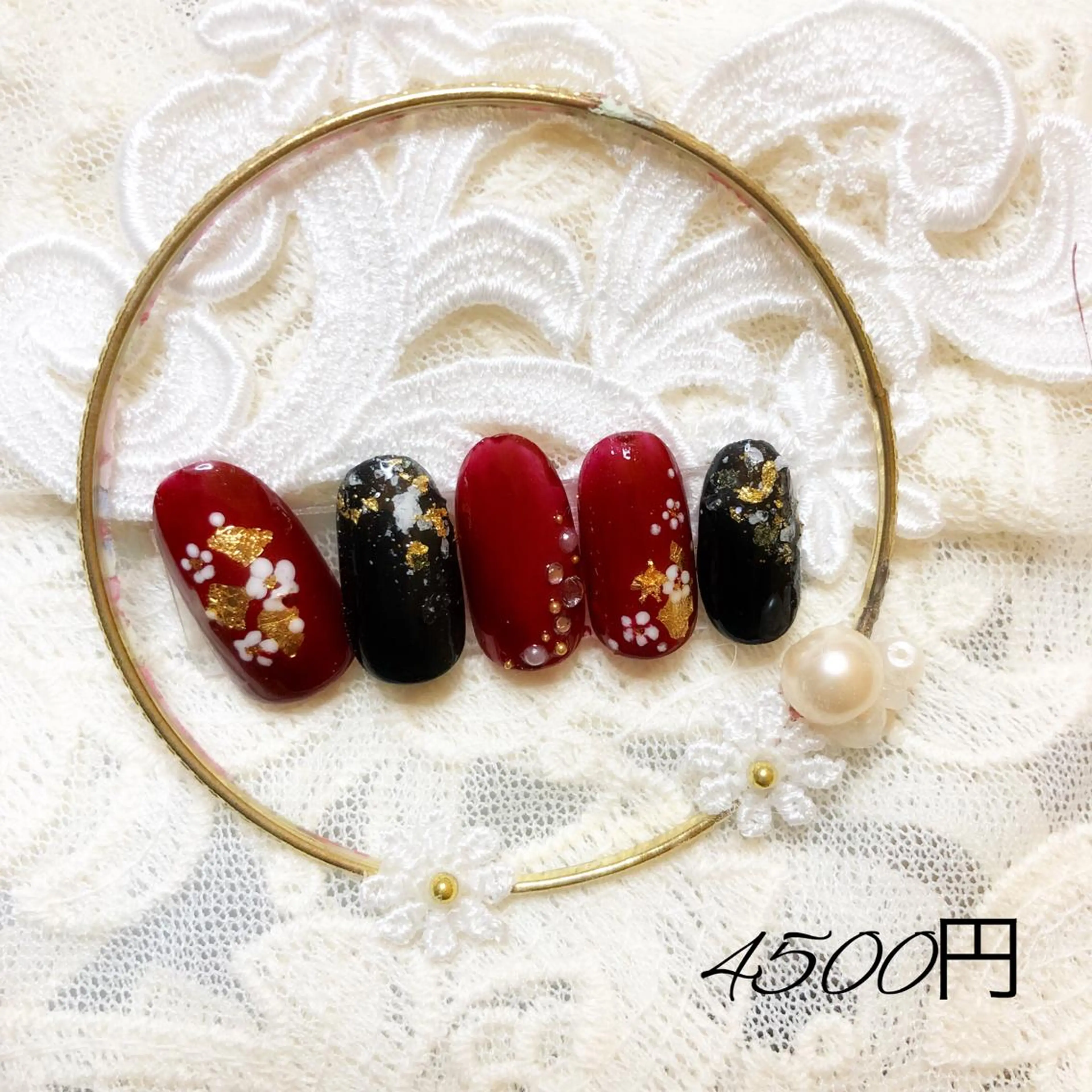 ネイル 成人式 Nail Salon Rinoaのネイルデザイン