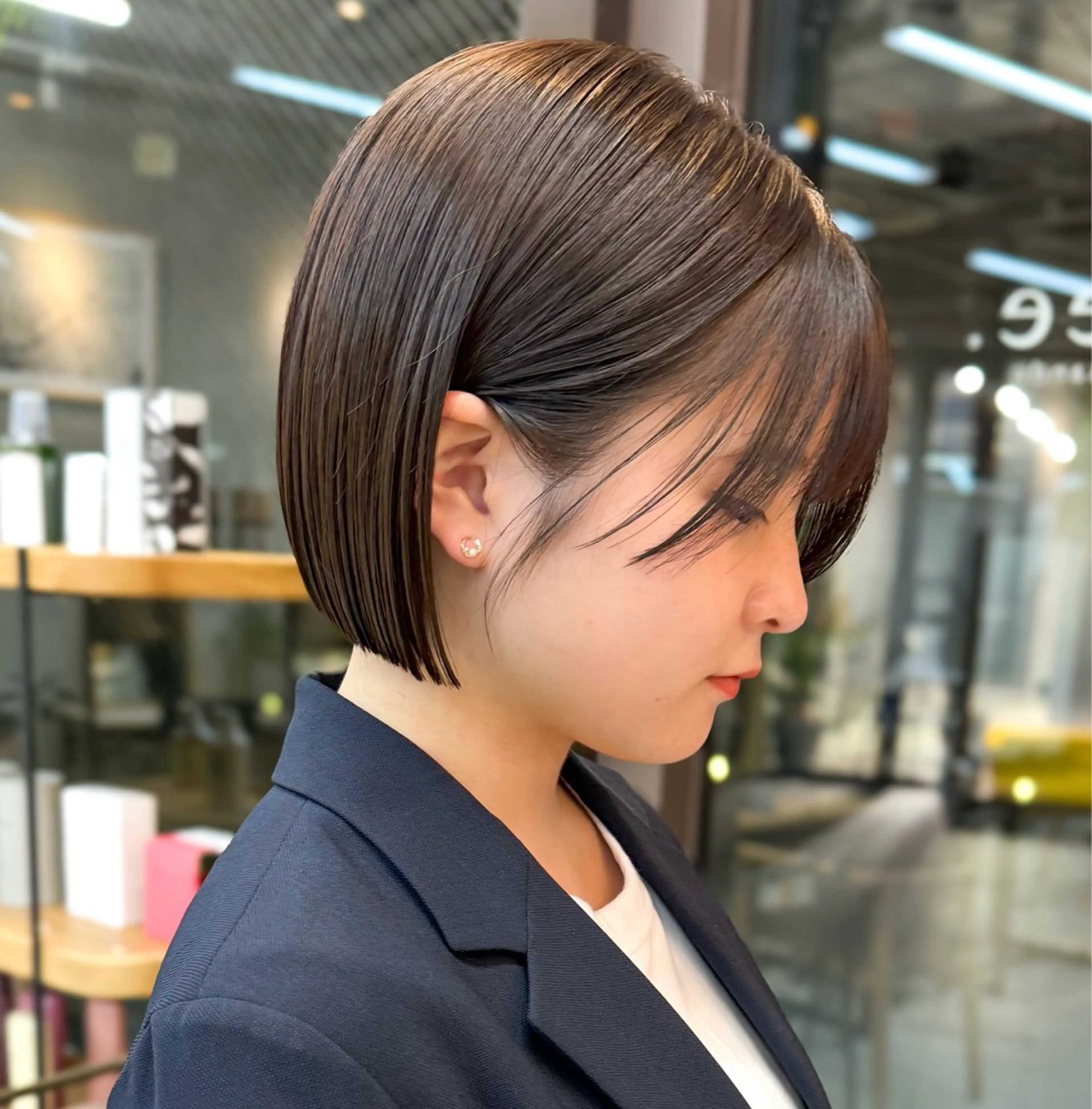 ショート ボブ mee.表参道所属・ボブ/ショート /パーマ/shinのヘアスタイル