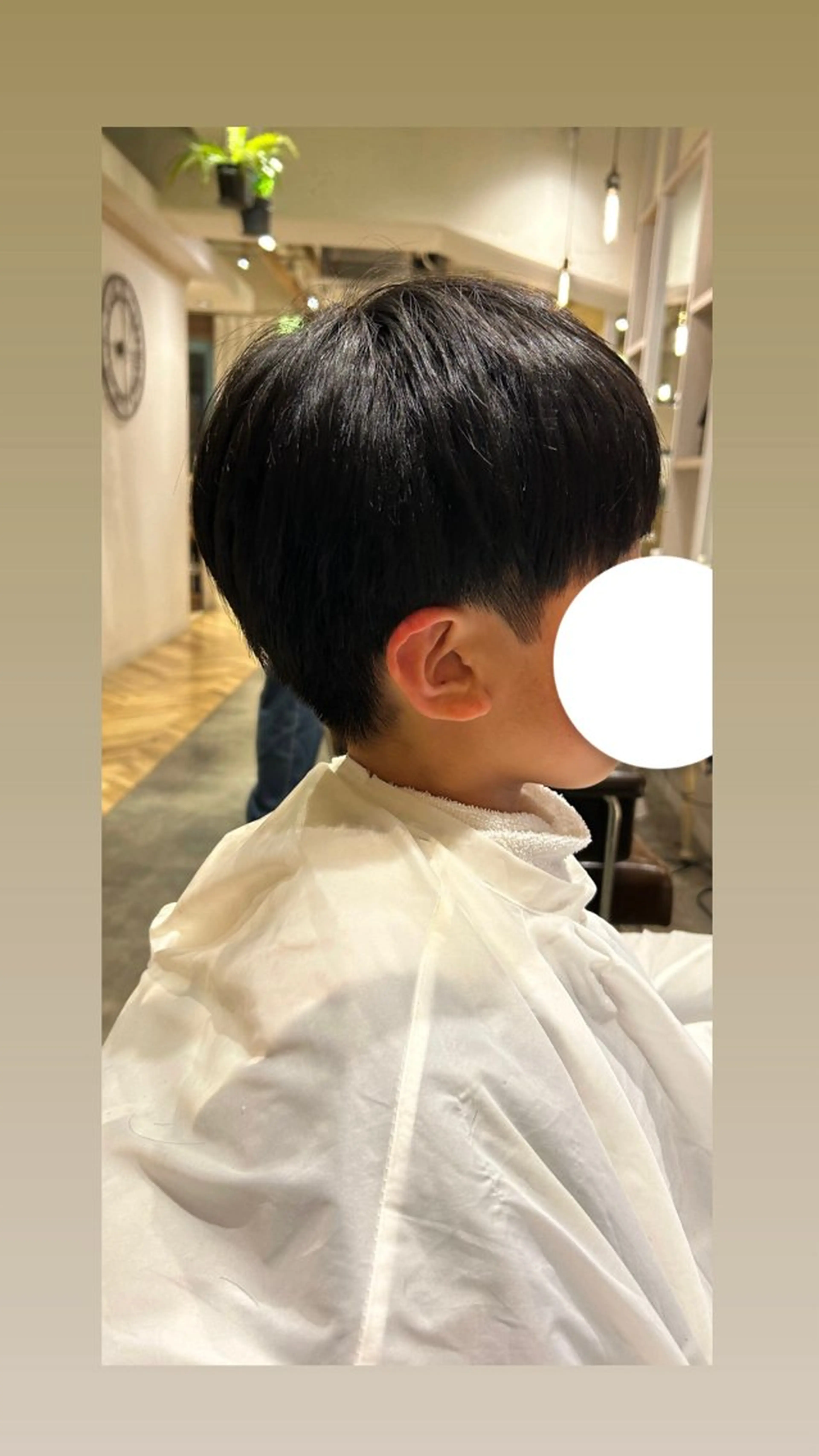 メンズ マッシュ 刈り上げ 渋谷 みゆのヘアスタイル