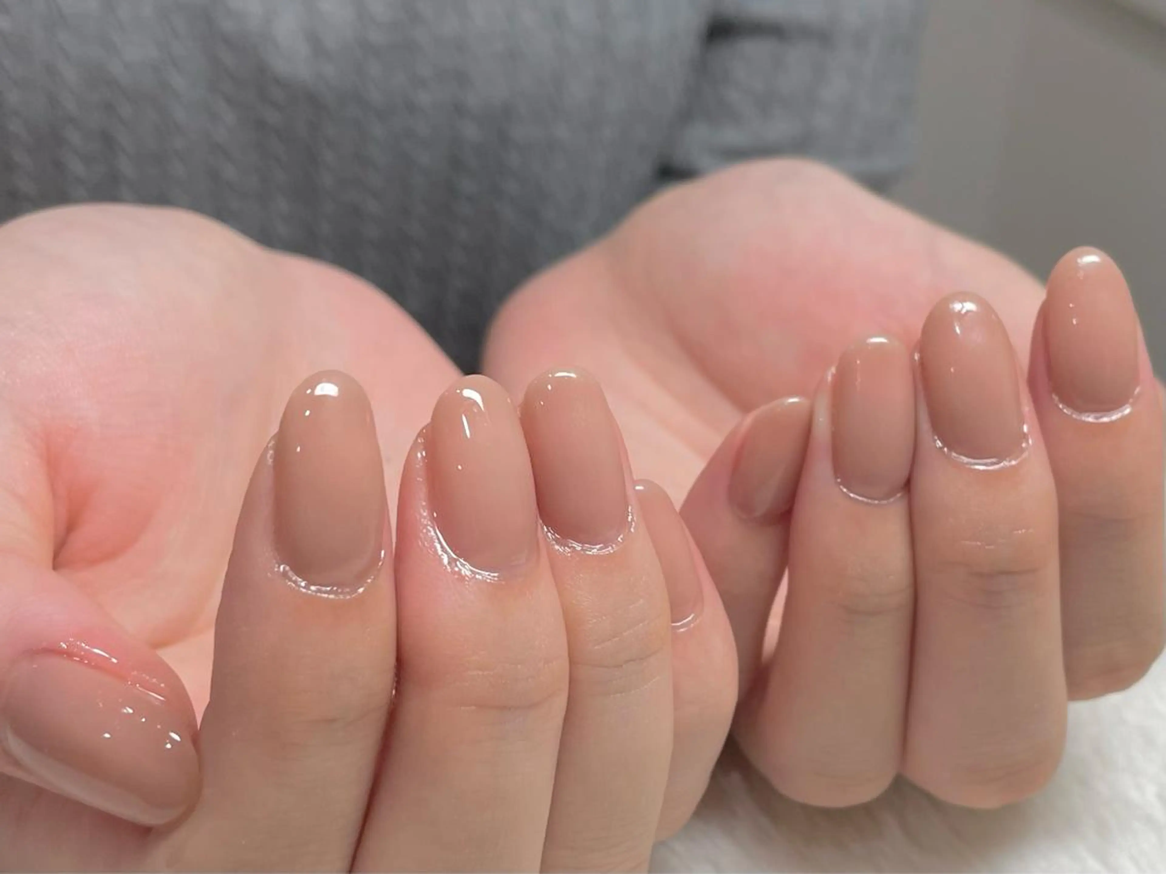 ネイル ワンカラーネイル riri-nail Rie Endoのネイルデザイン