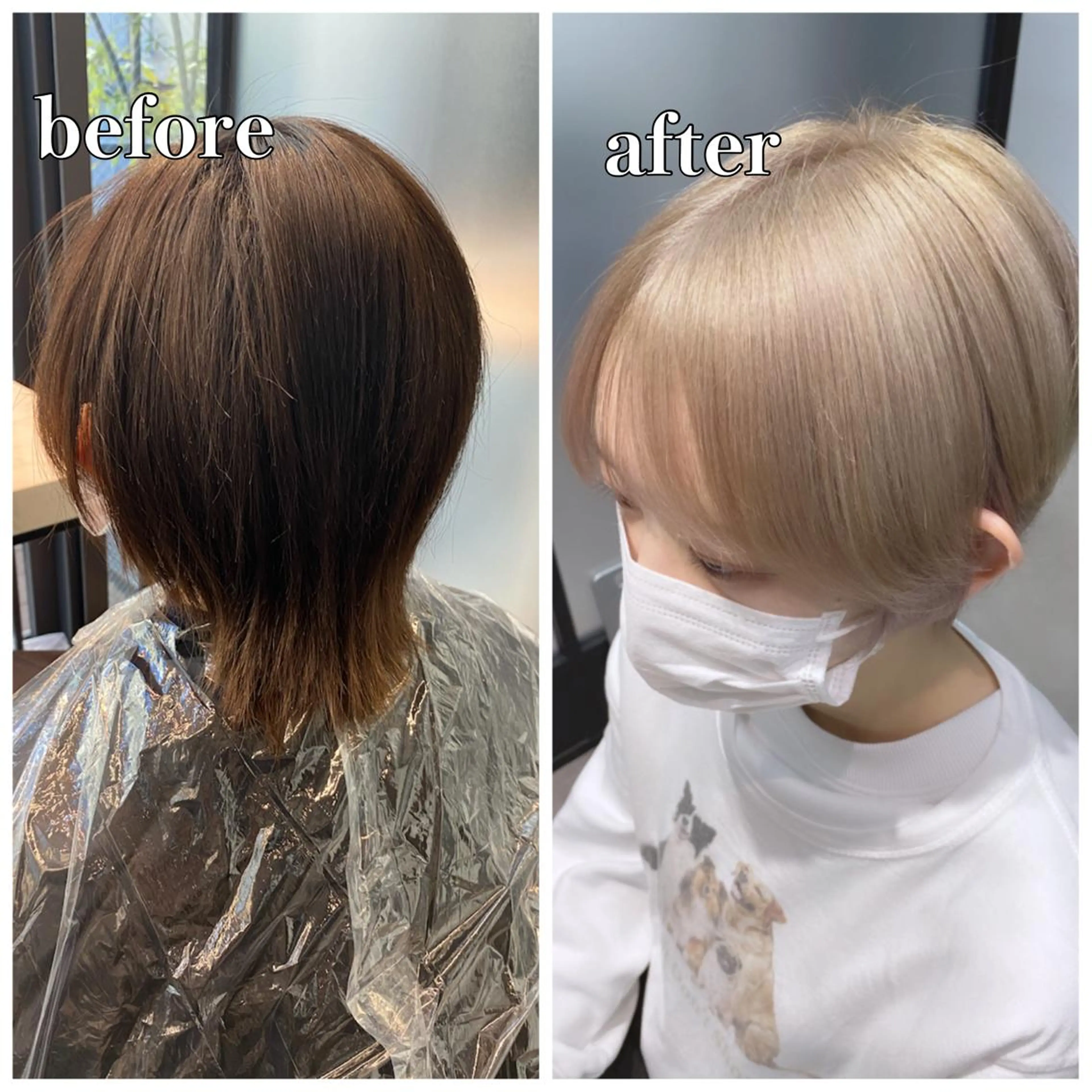 ショート カラー 🌈ブリーチ特化🌈 MINATOのヘアスタイル