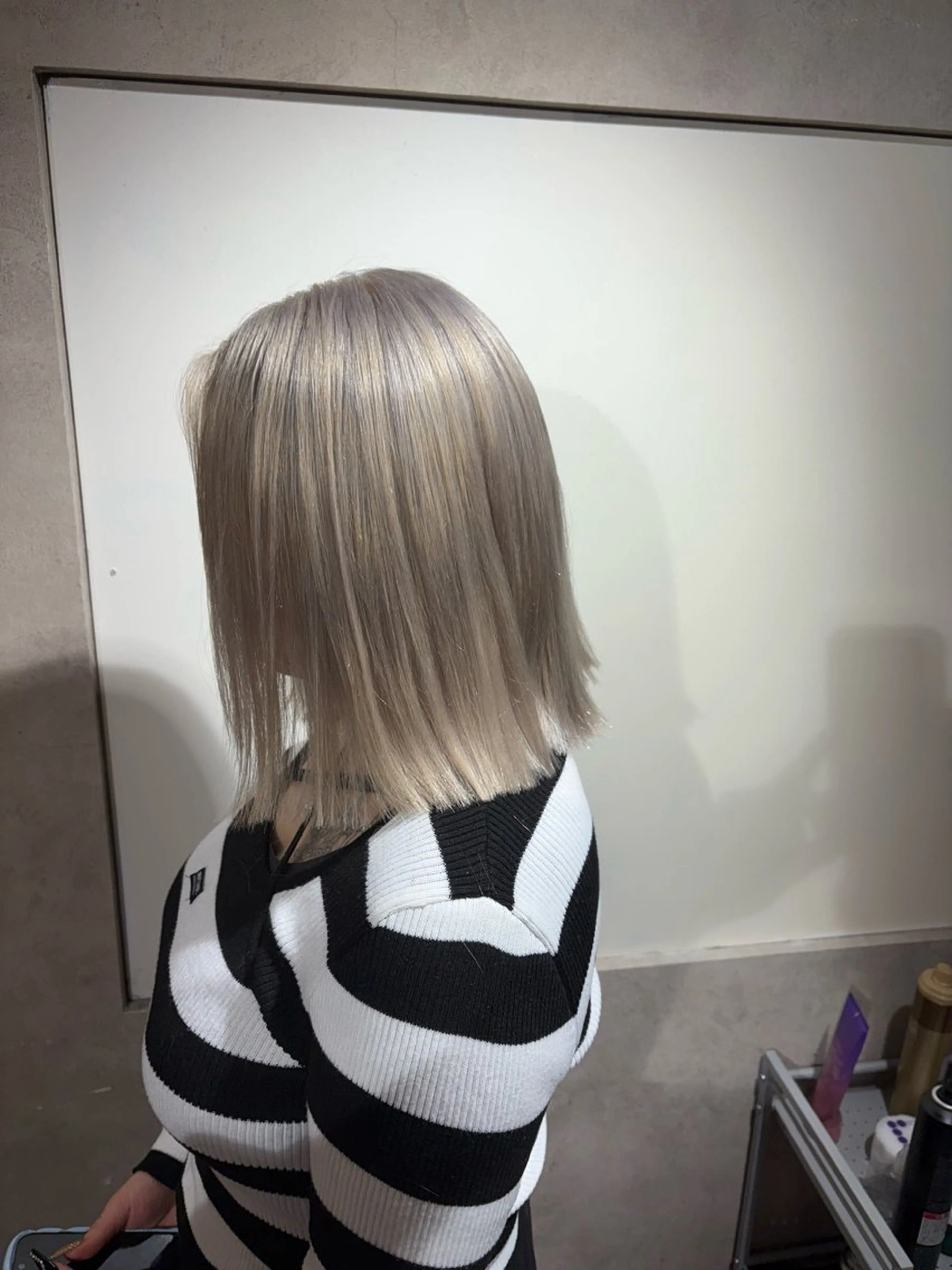 カラー ブリーチ ケアブリーチ 透明感カラー ハイトーンカラー ヘアカラー Seleneコウキ ブリーチ/ハイトーンのヘアスタイル