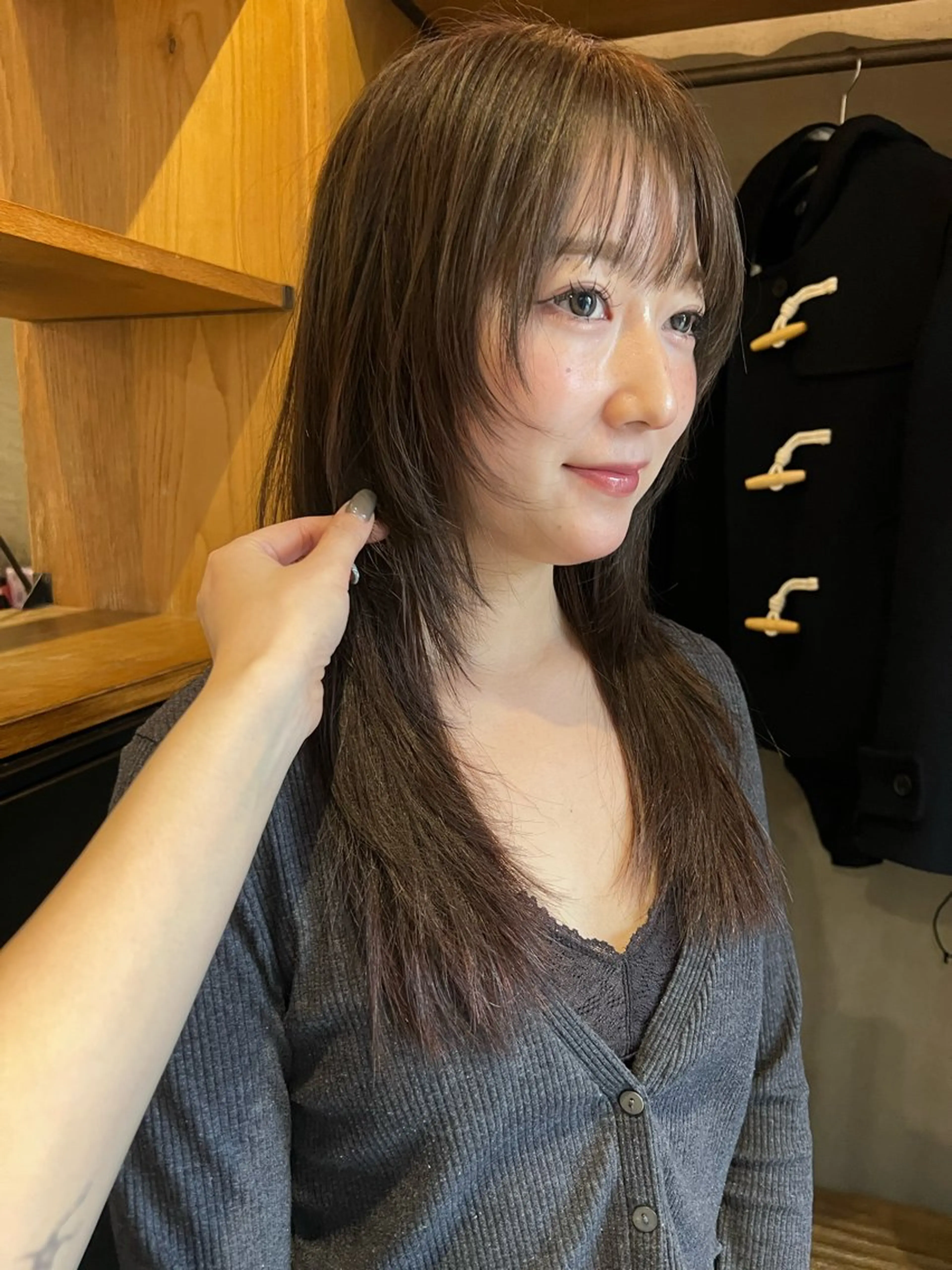 前髪cut🍀の写真