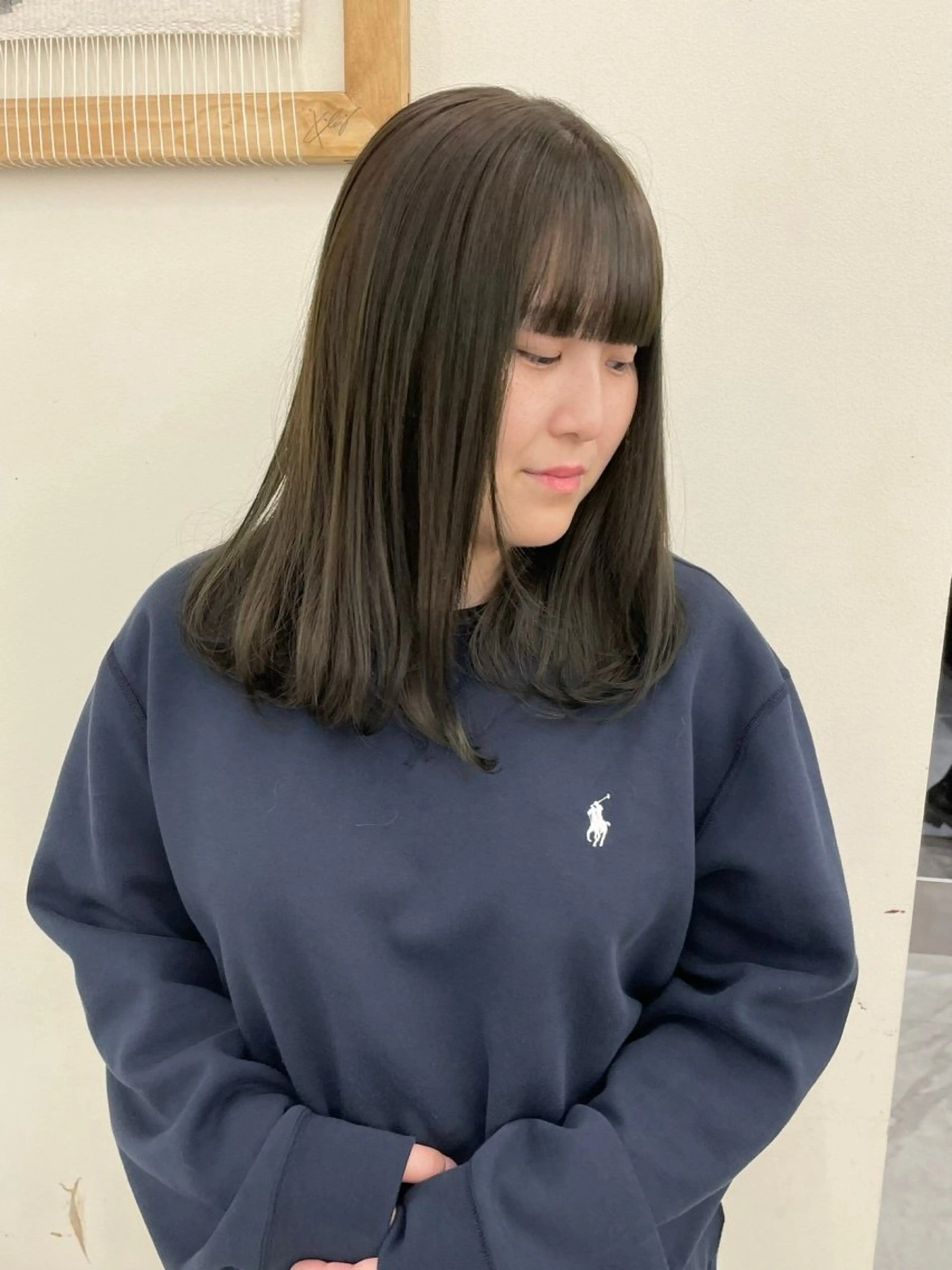 ショート カラー オリーブカラー ヘアカラー トリートメント 髪質改善🫧 カラー特化/Hinaのヘアスタイル