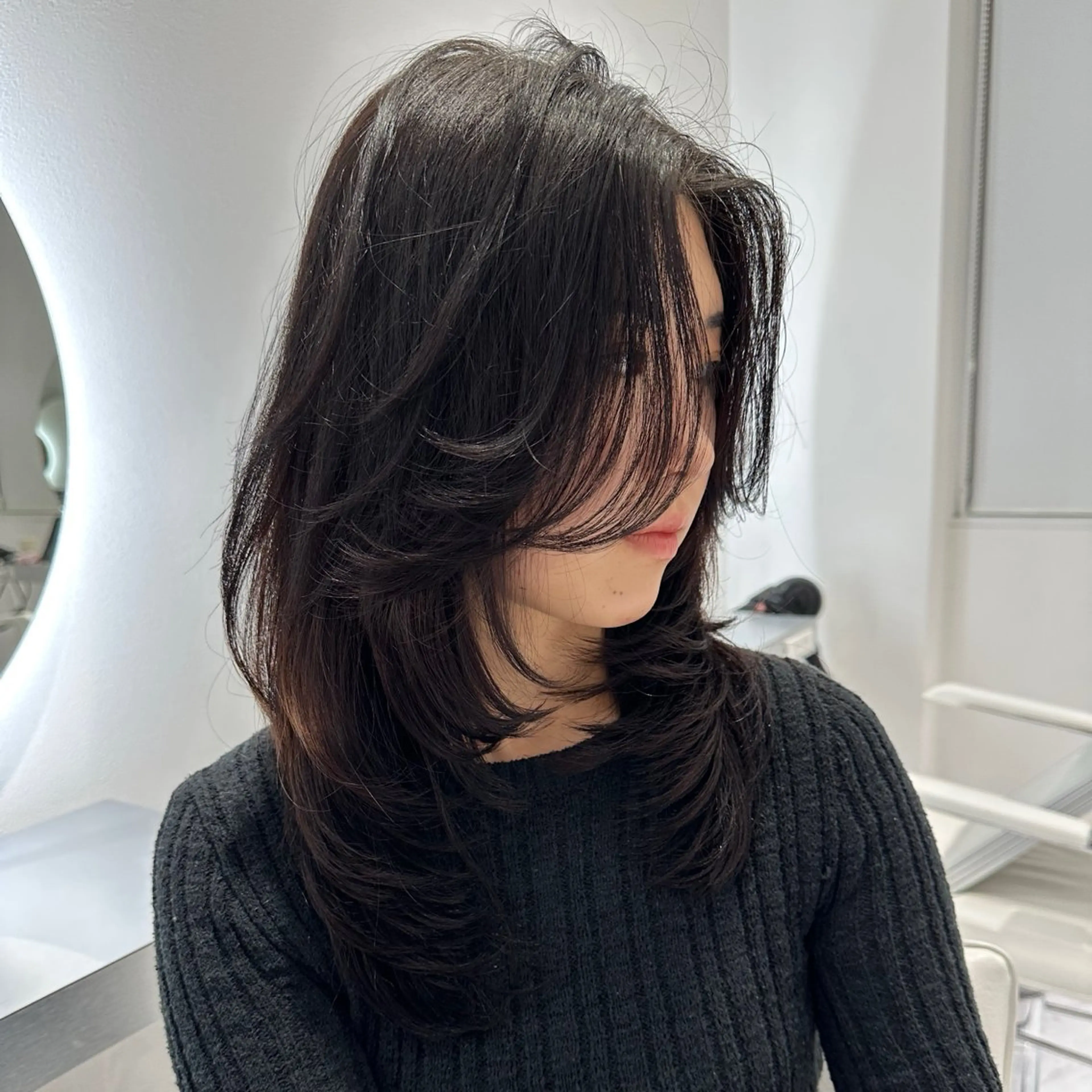 ロング カット 上野/海外hair/ レイヤー/Anriのヘアスタイル