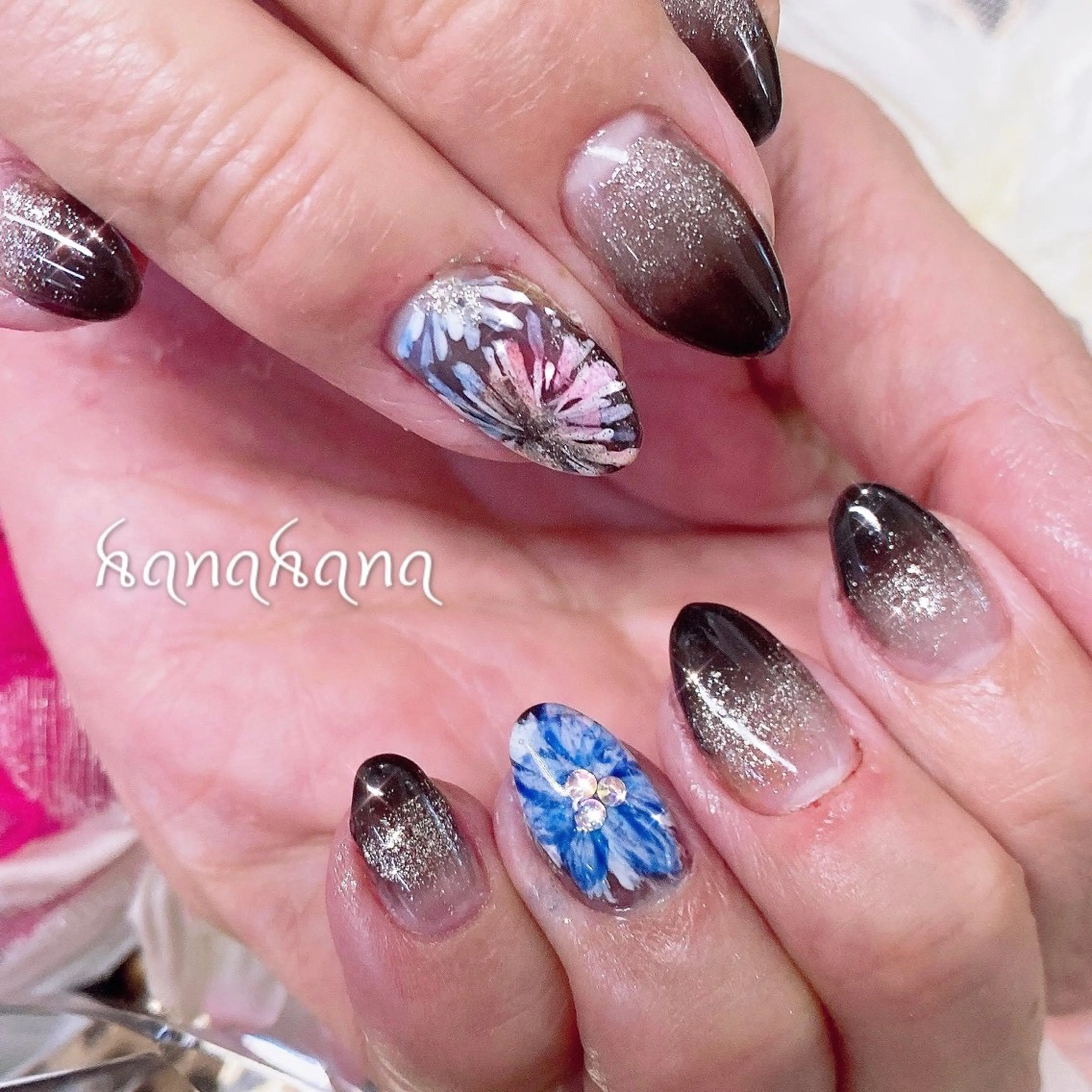 ネイル ジェルネイル HANAHANAのネイルデザイン