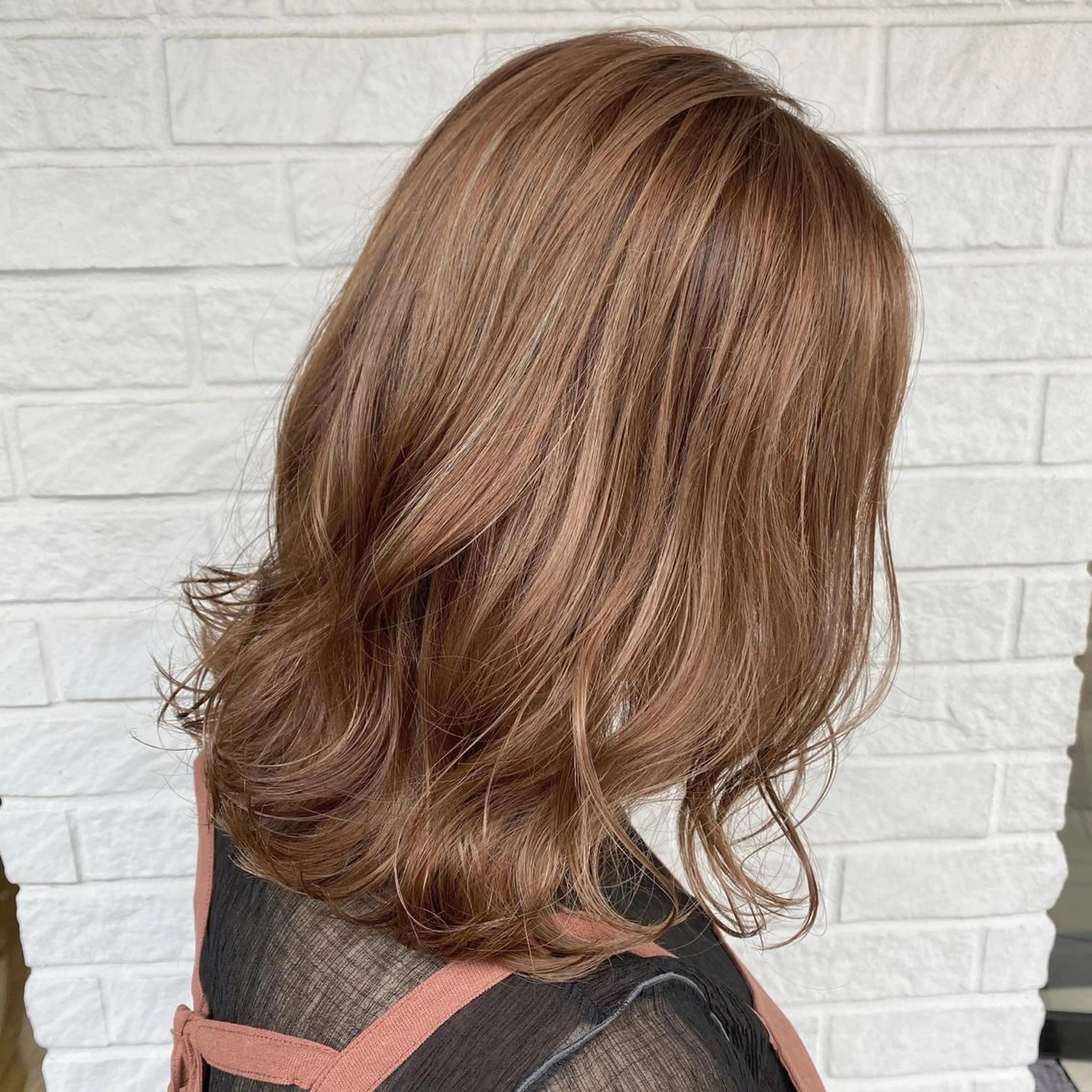 ミディアム カラー ヘアアレンジ ◎モチマル チアキ◎のヘアスタイル