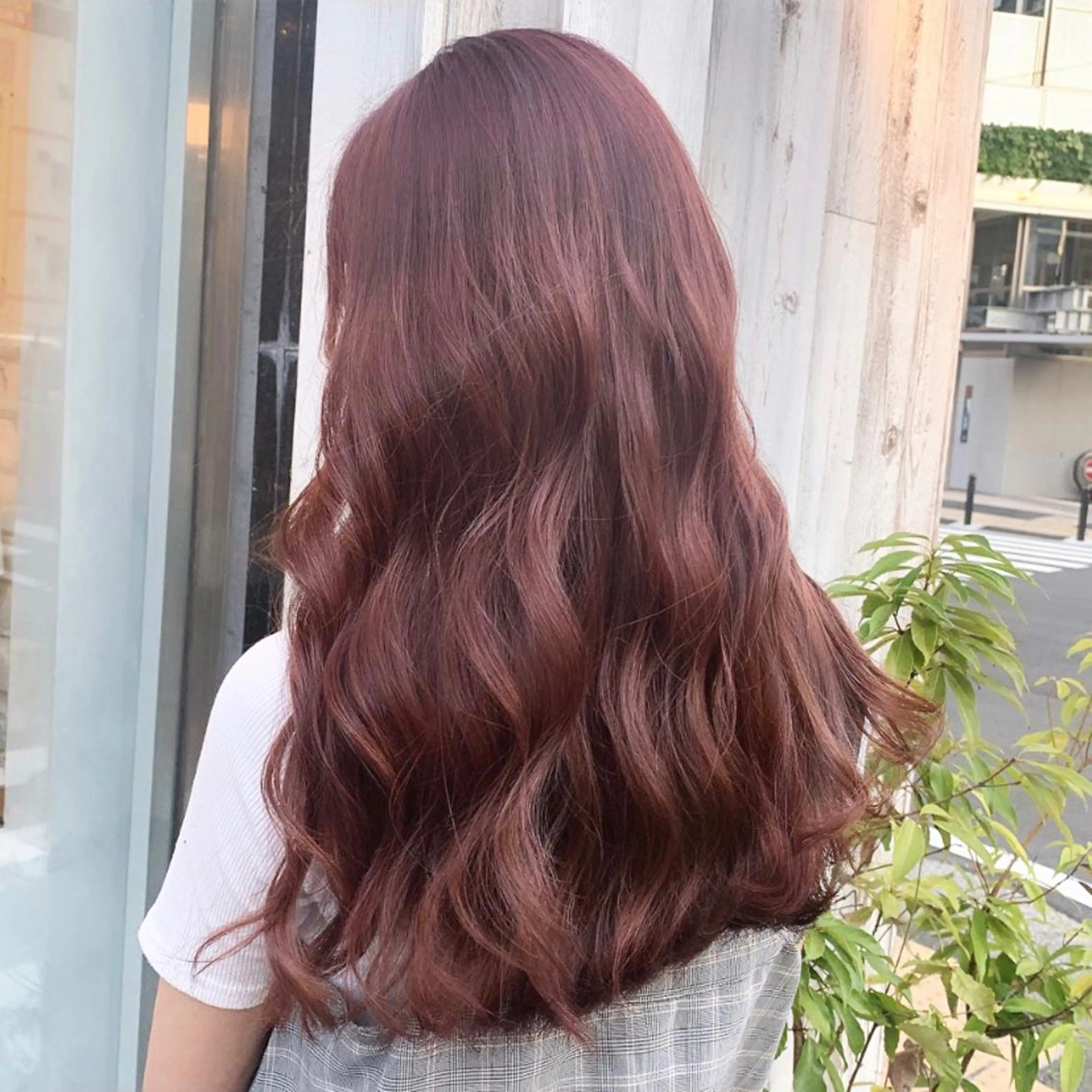 ミディアム カラー パーマ ヘアアレンジ 🩰透明感カラー♡ UTA🩰のヘアスタイル