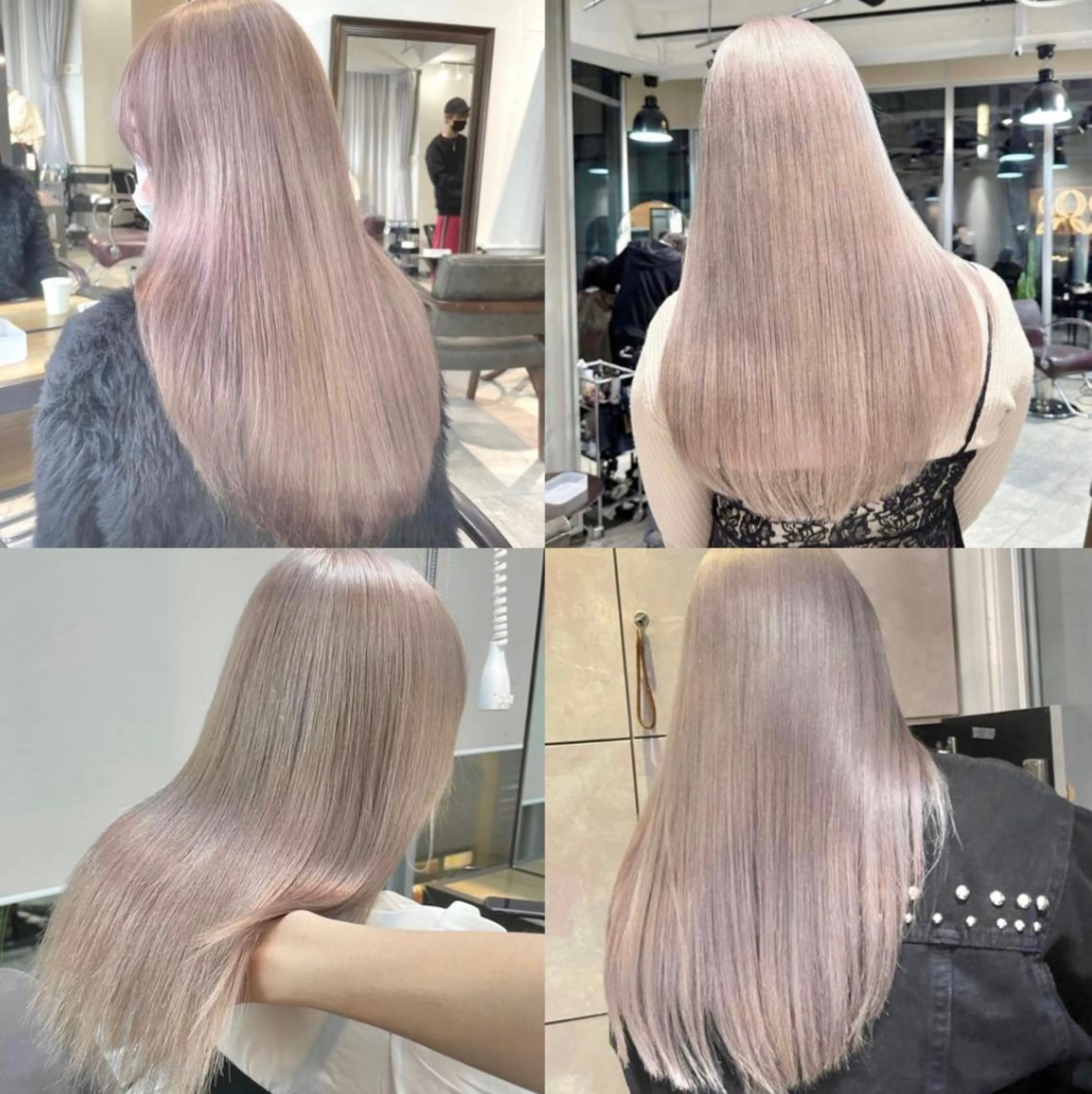 ミディアム カラー ヘアアレンジ ヘアカラー 🌹TikTok４万 ﾌｫﾛﾜｰ🌹AKIのヘアスタイル