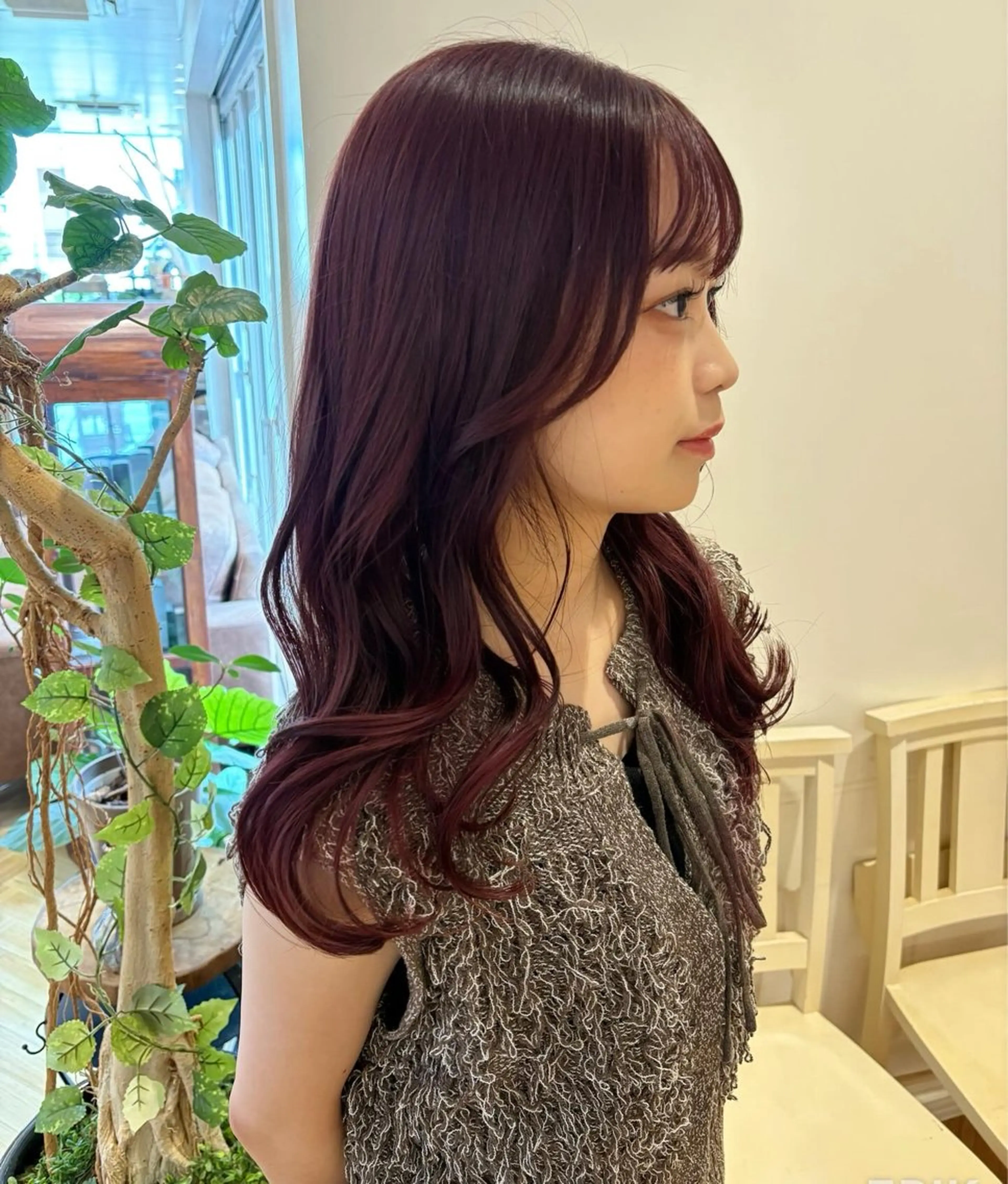 🉐艶髪カラー+シャンプーブロー🩵の写真