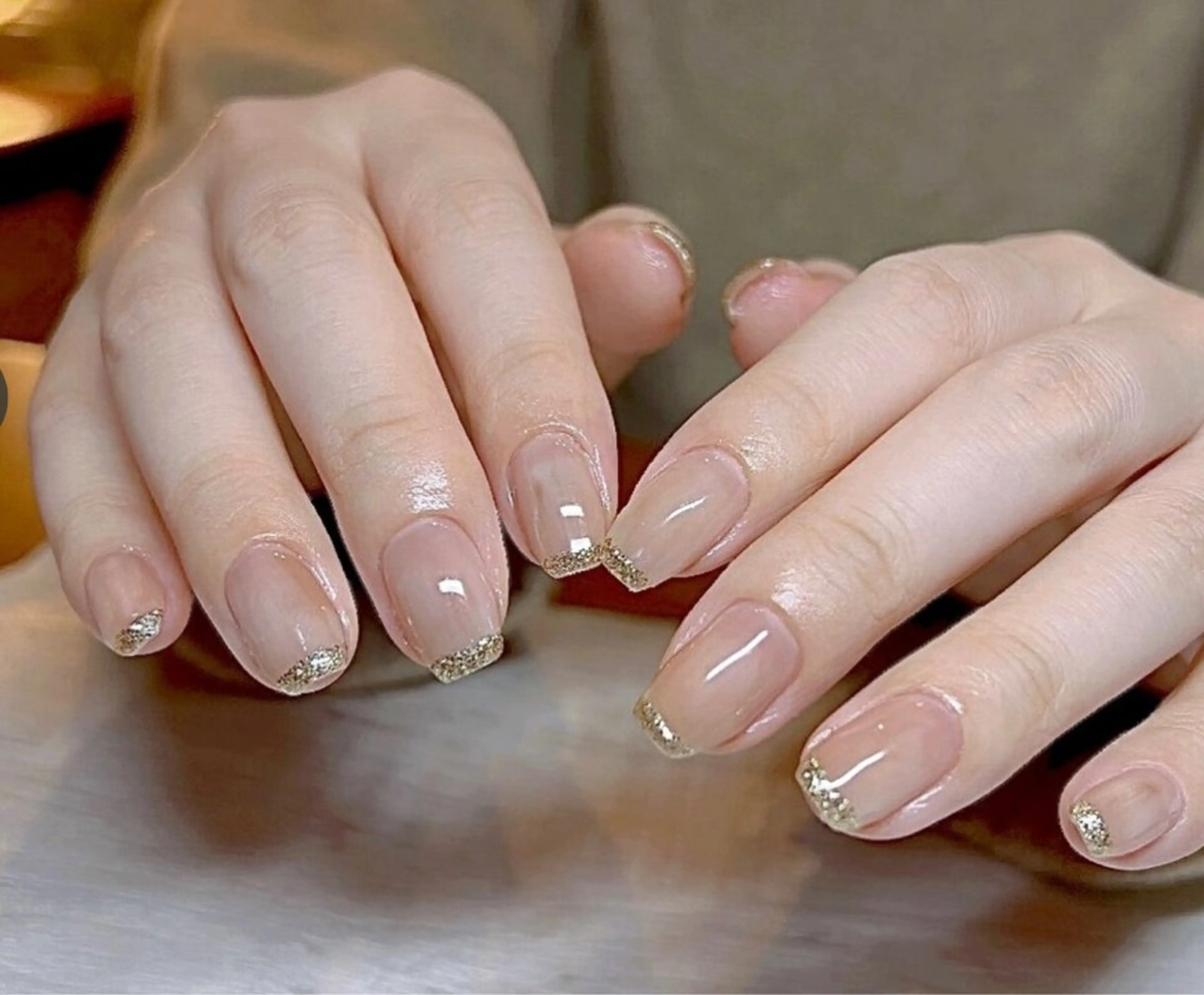 ネイル フレンチネイル 米澤 ハナユキのネイルデザイン