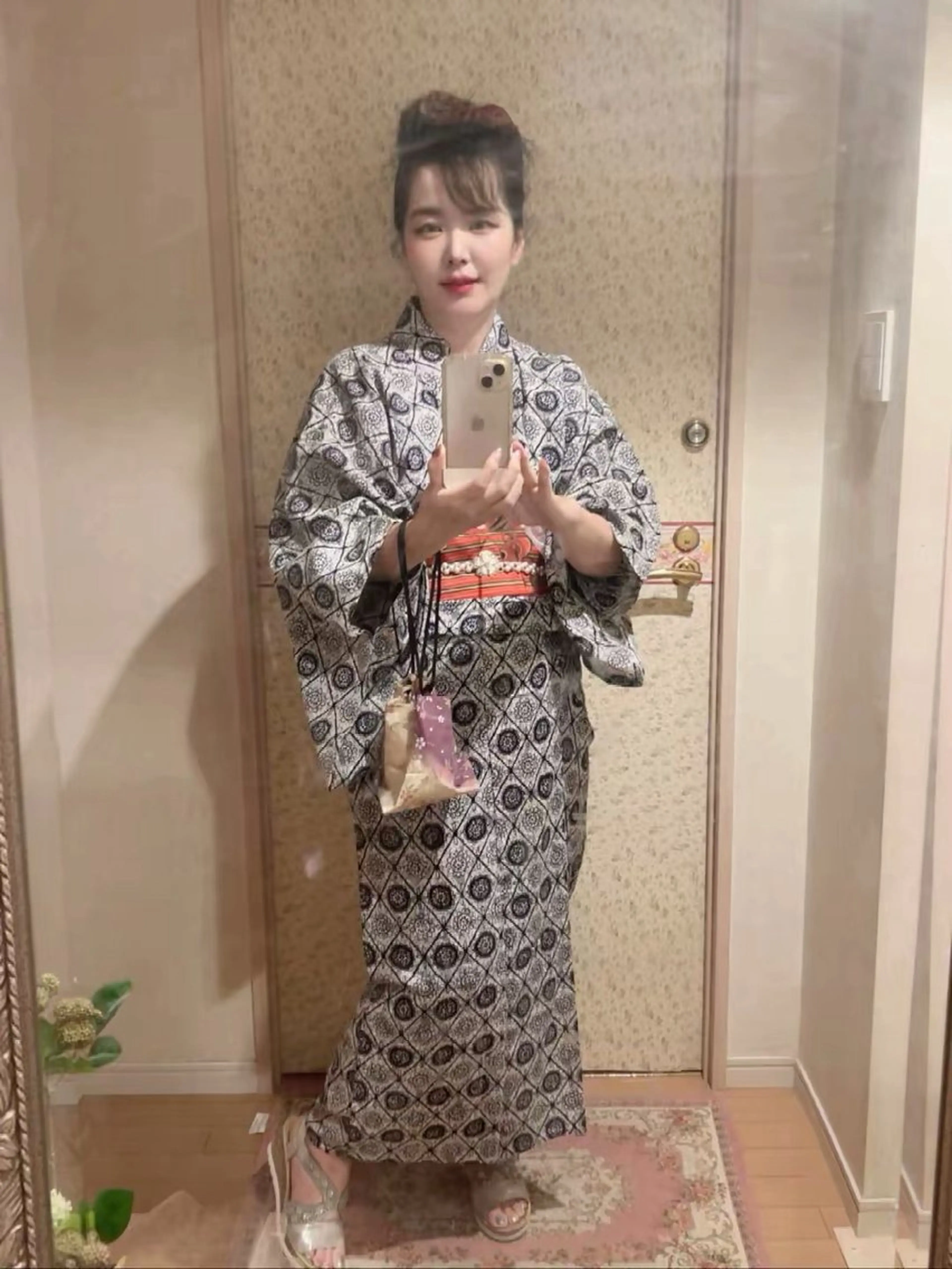ヘアアレンジ 髪飾り 浴衣 近藤 麻子のヘアスタイル