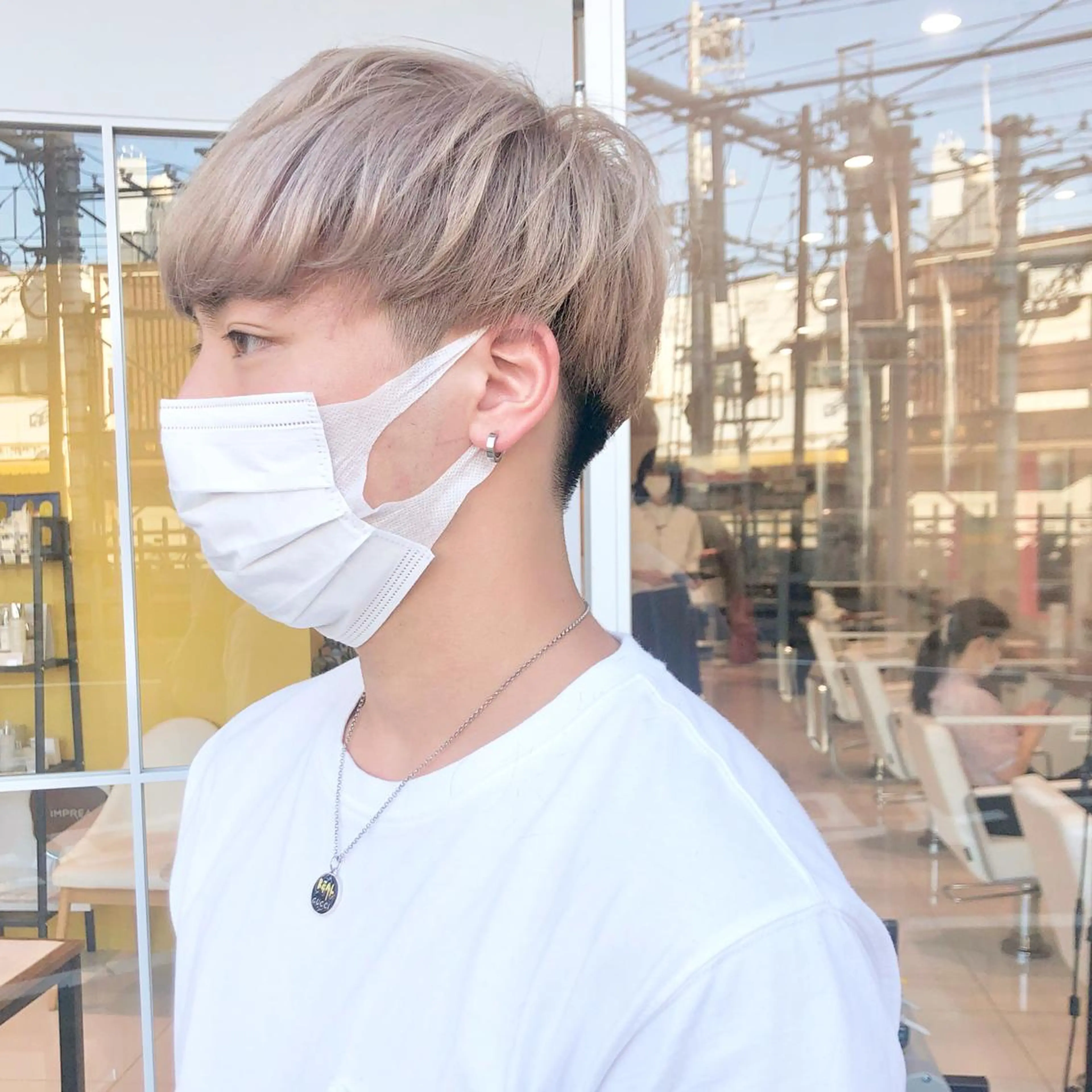 メンズ ウルフカット ハッシュカット/七海のヘアスタイル