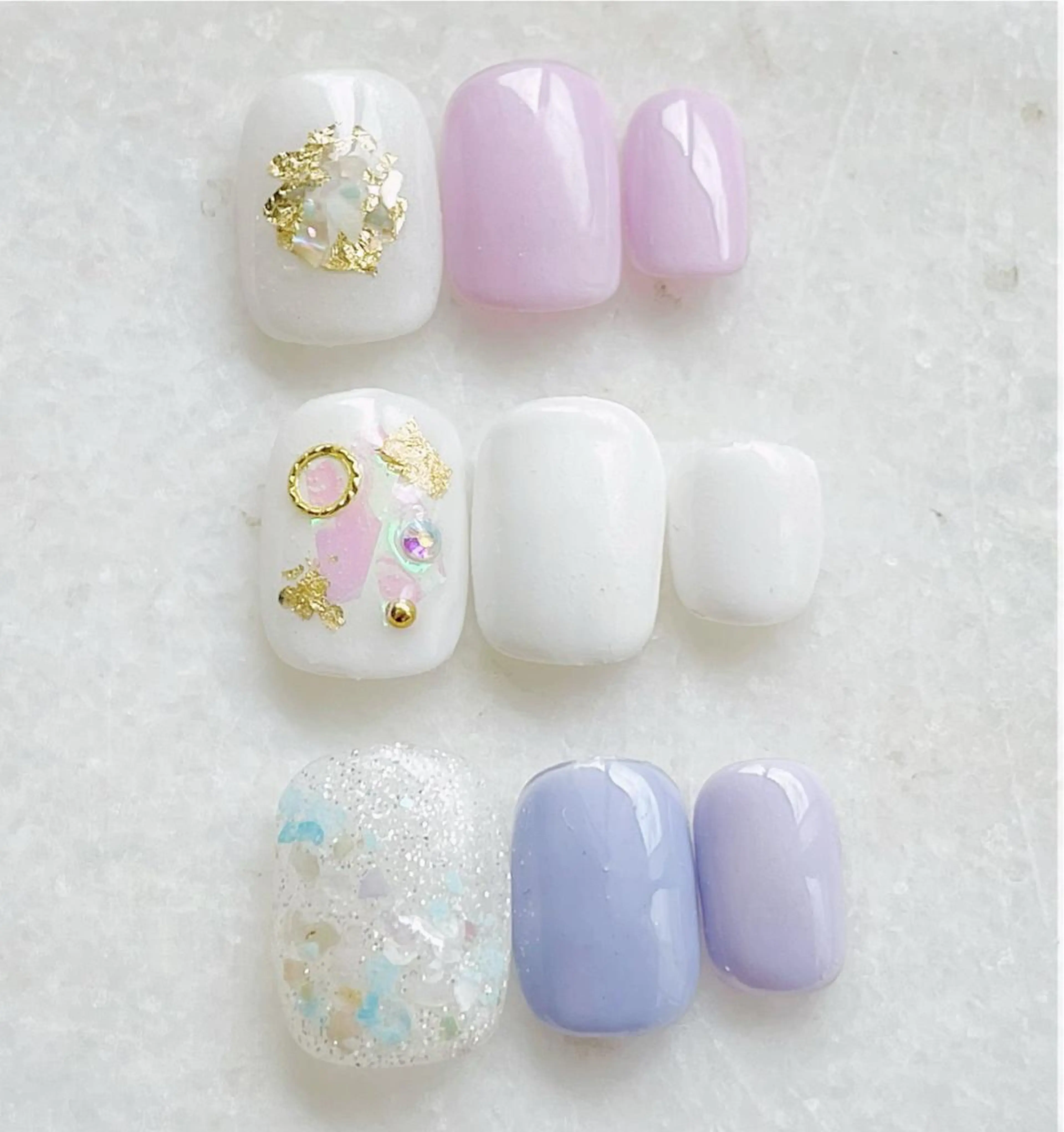 ネイル フットネイル ジェルネイル キラキラネイル パラジェル フットネイル Satomi  のネイルデザイン