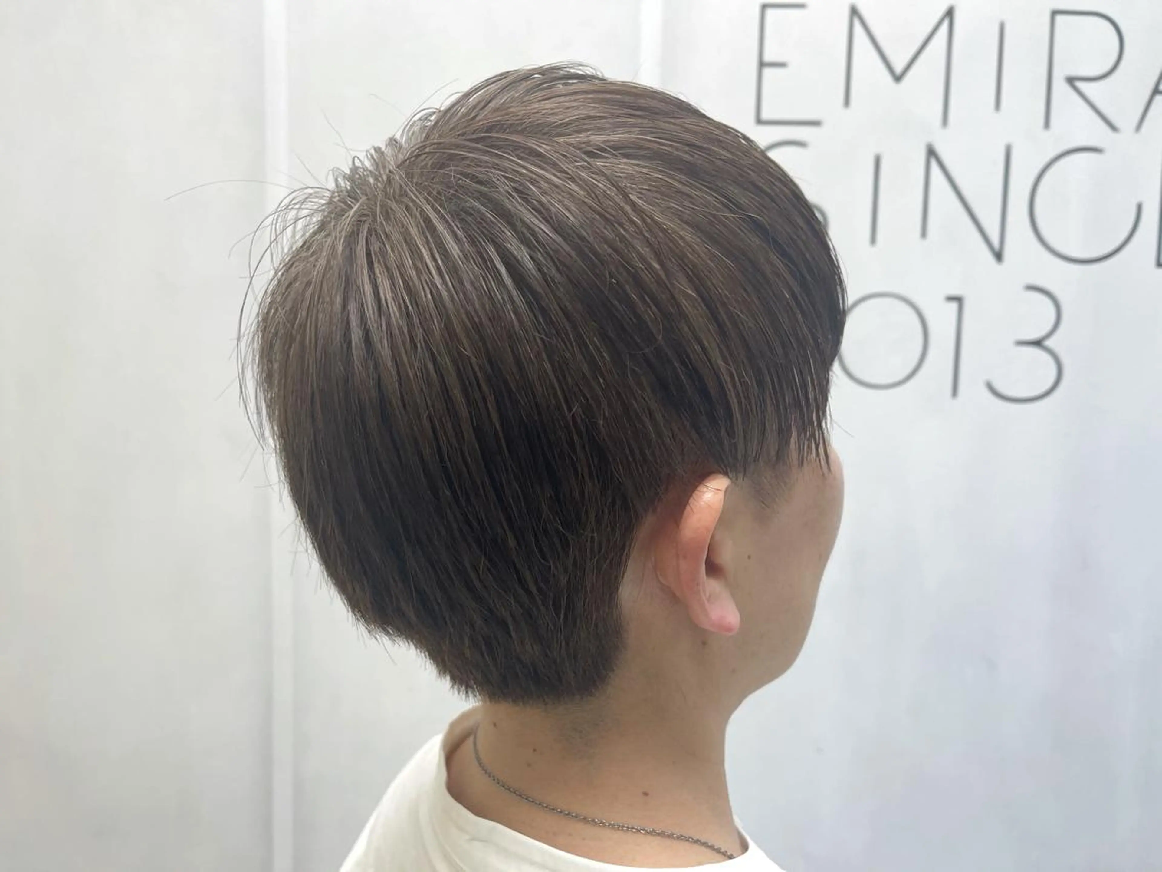 ショート カラー OAK溝の口 𖠋SHINYAのヘアスタイル