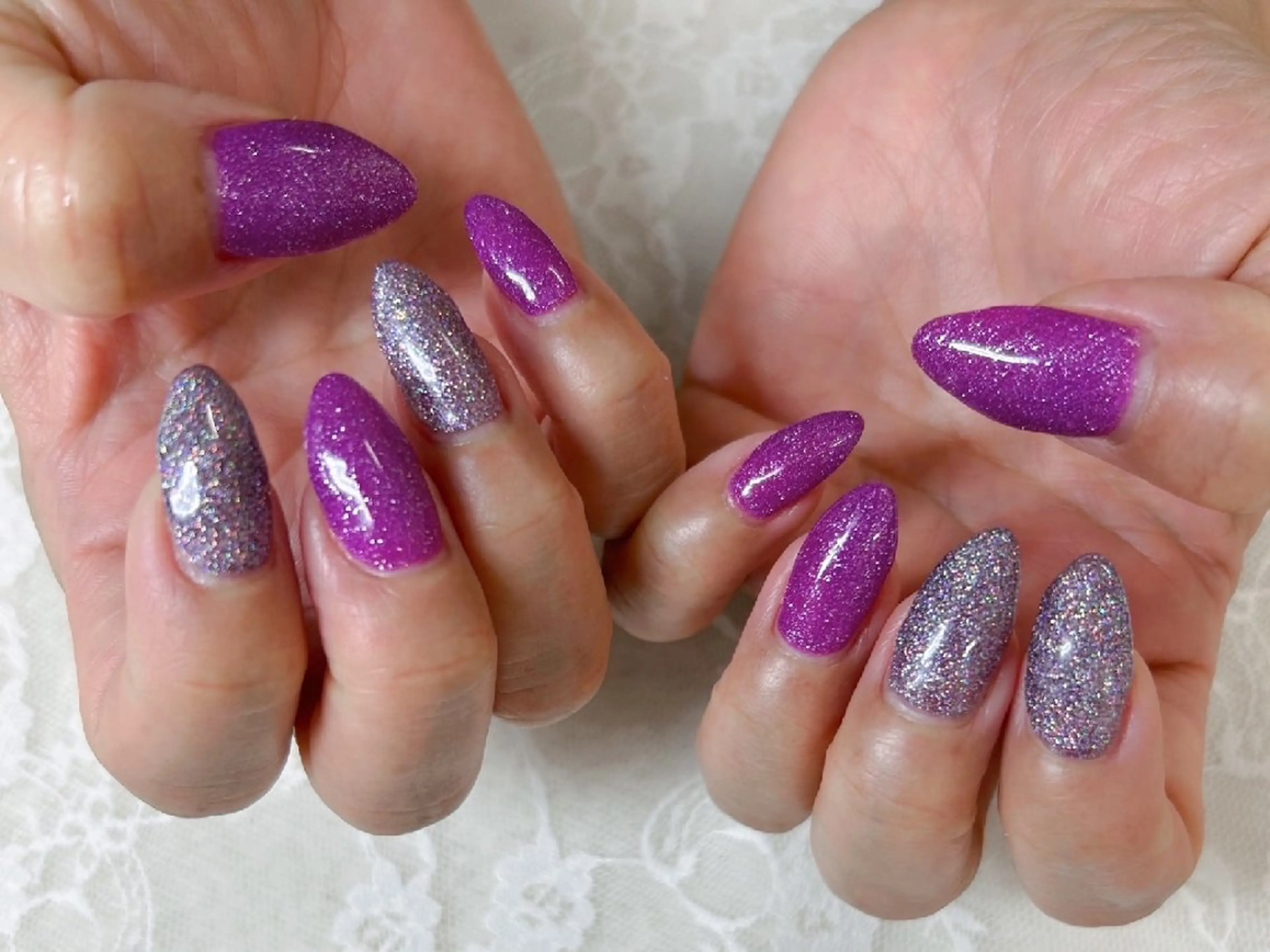 ネイル フラッシュネイル ハンドネイル フットネイル ハンドケア 心斎橋Salon Epokkuのネイルデザイン