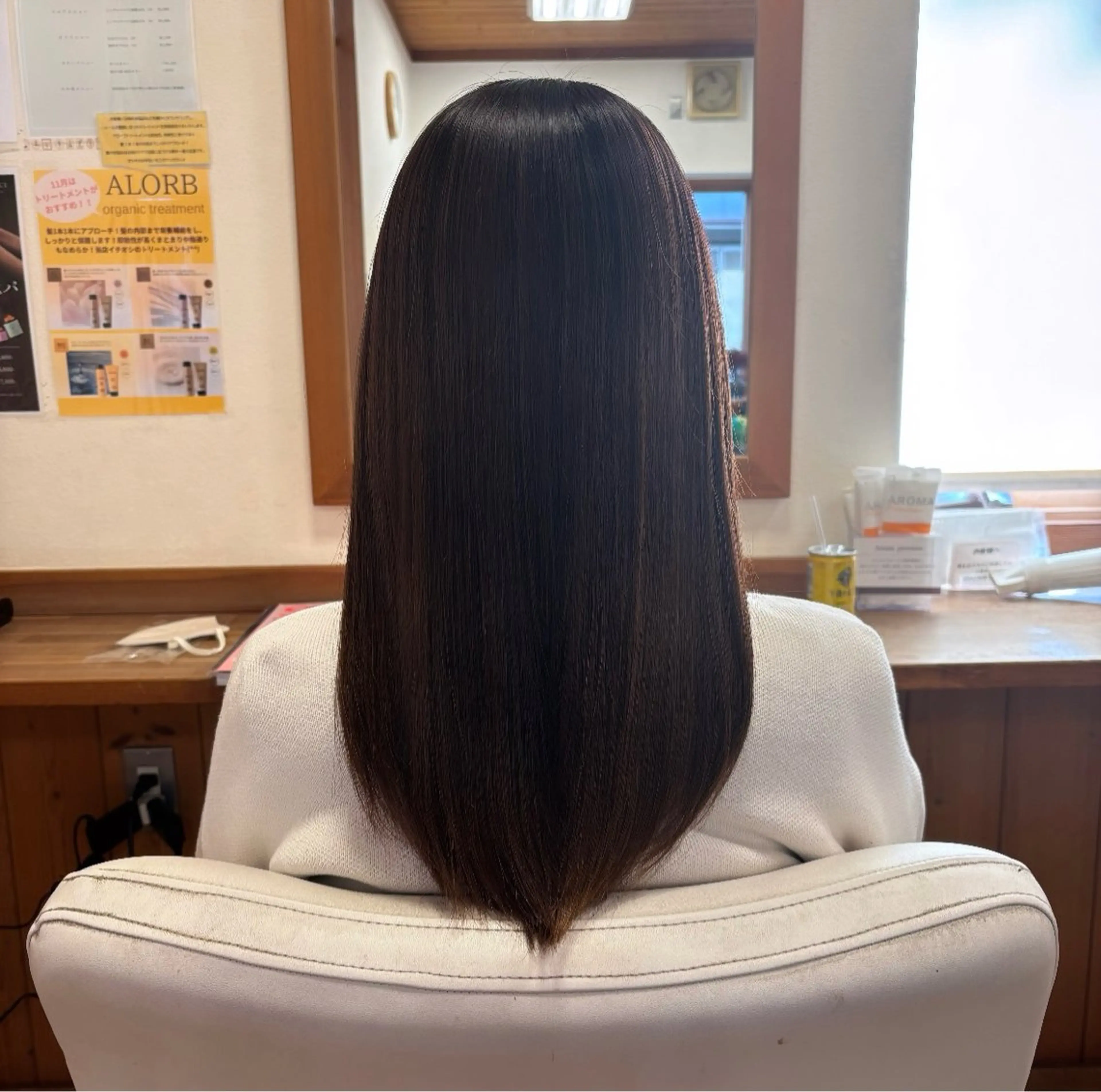 カラー Beam 深澤のヘアスタイル