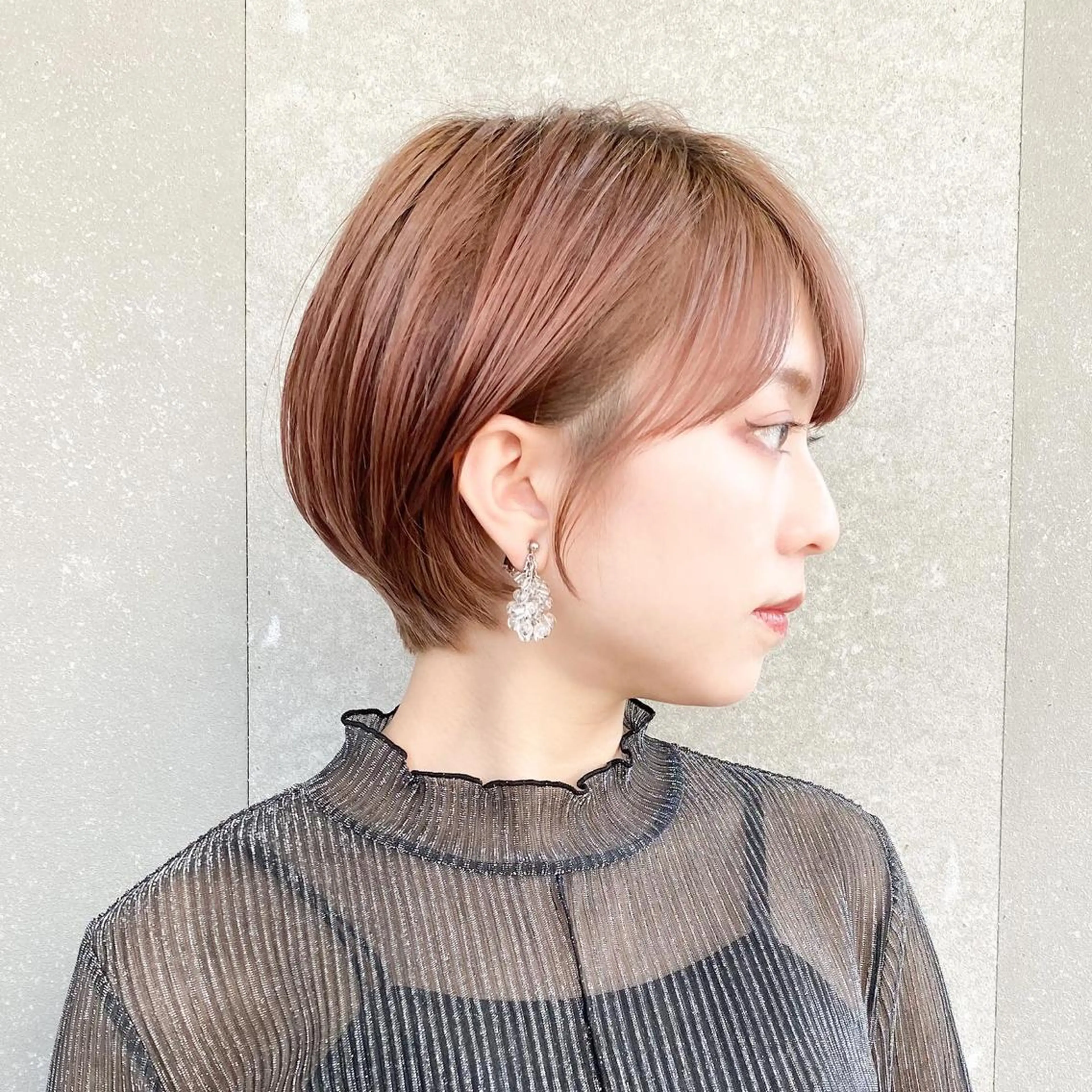 ショート カラー カット ヘアカラー トリートメント 似合わせ/小顔カット 🔷山方直也のヘアスタイル