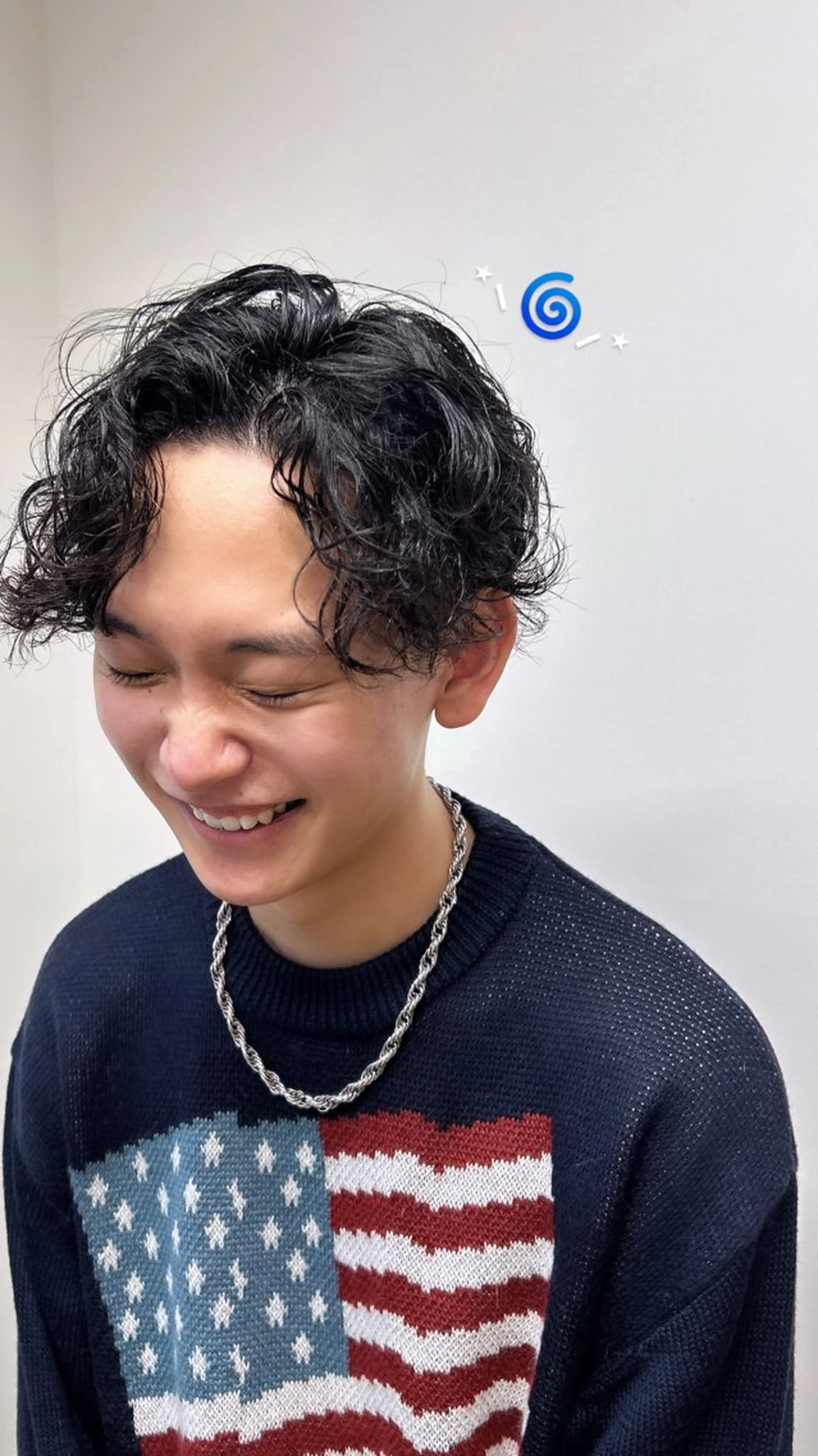 ショート パーマ メンズ 伶風/ボブ/ ハッシュカットのヘアスタイル