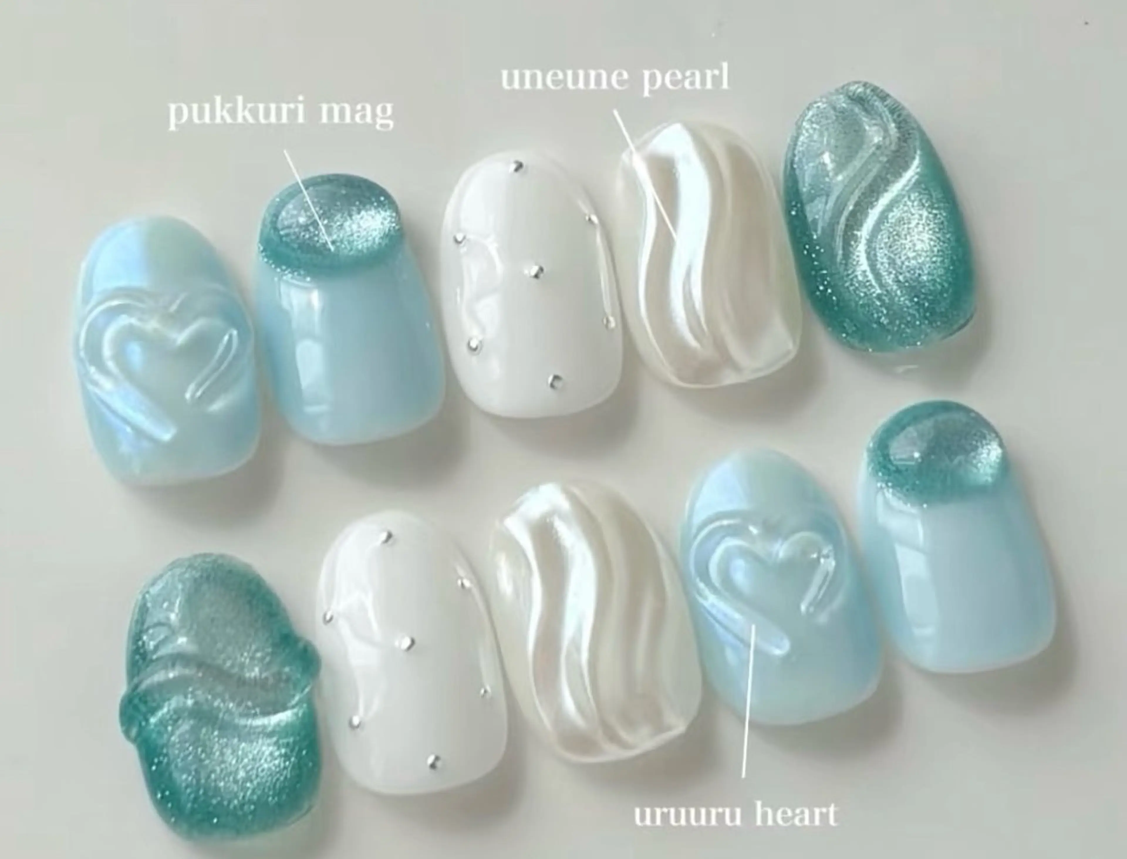 ネイル ハンドネイル ハンドケア 高木 維麗絲のネイルデザイン