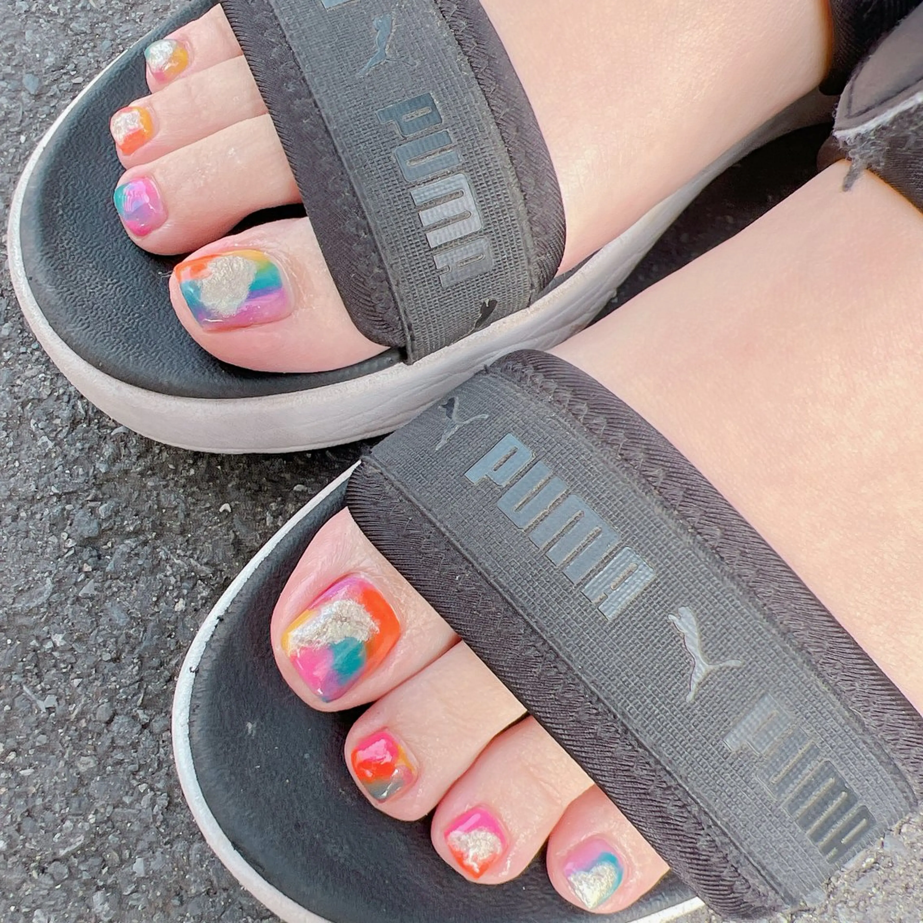 ネイル フットネイル Emi lyのネイルデザイン