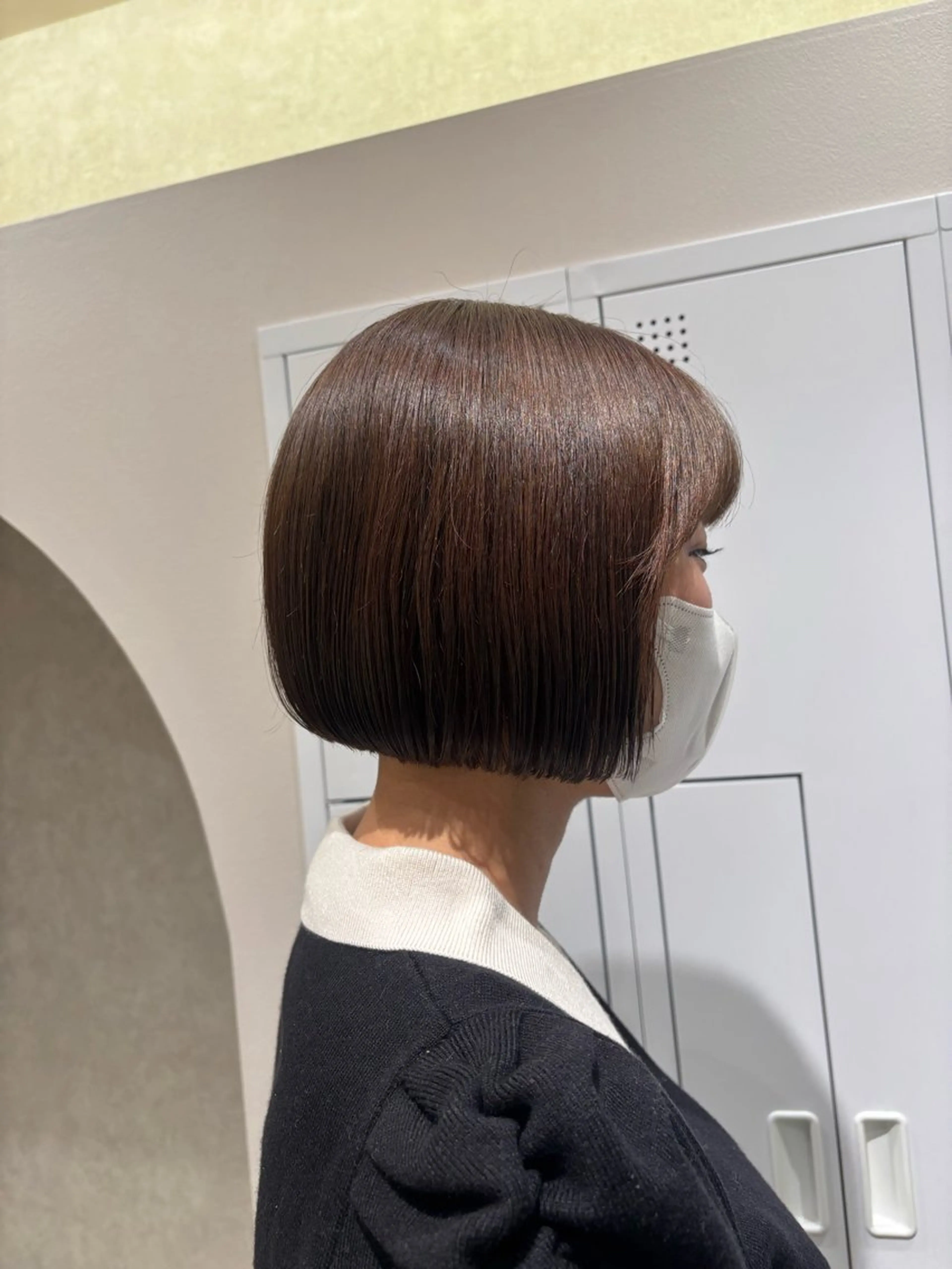 ショート ボブ 武富 果音のヘアスタイル