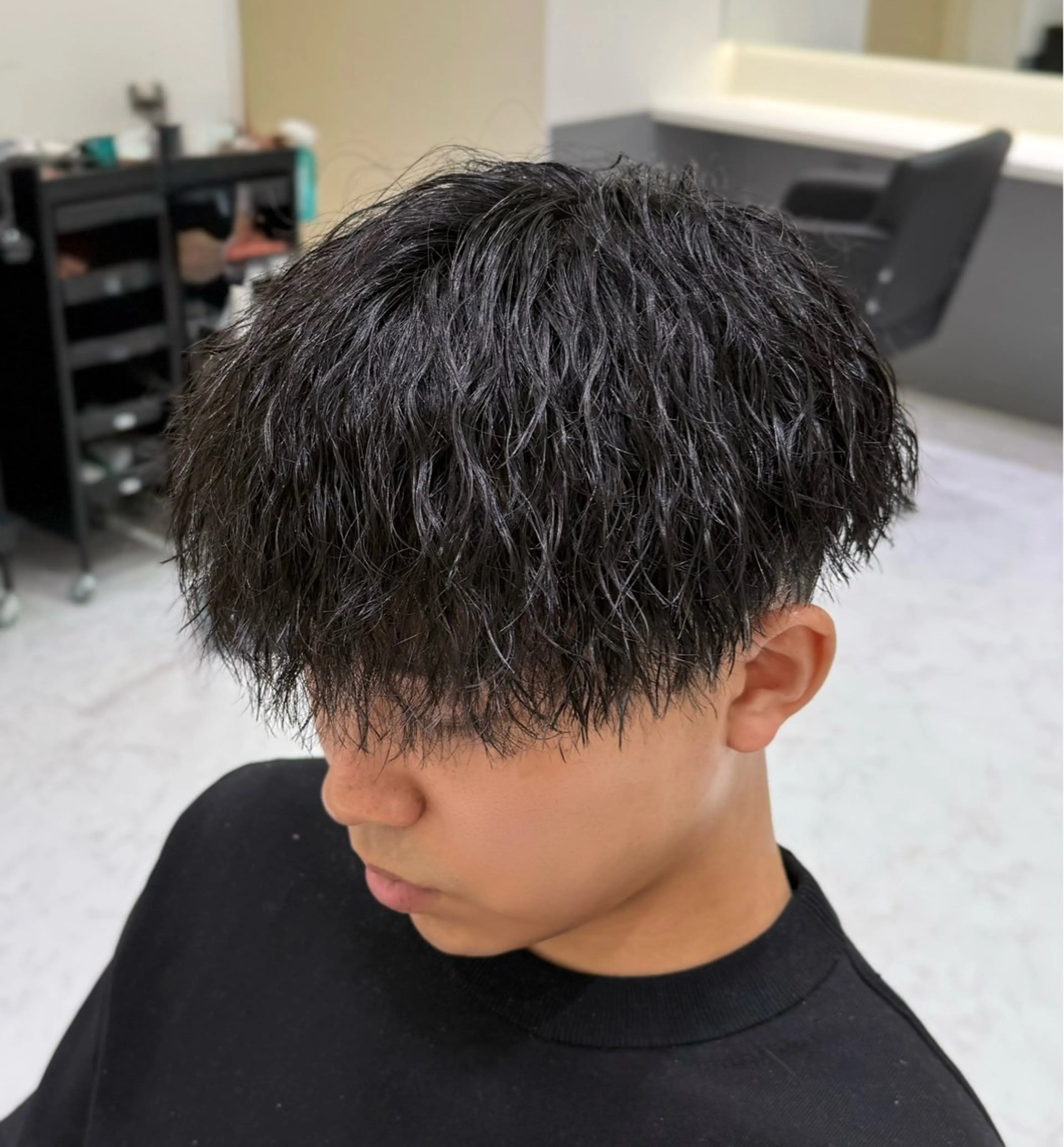パーマ 岡山 綾汰のヘアスタイル