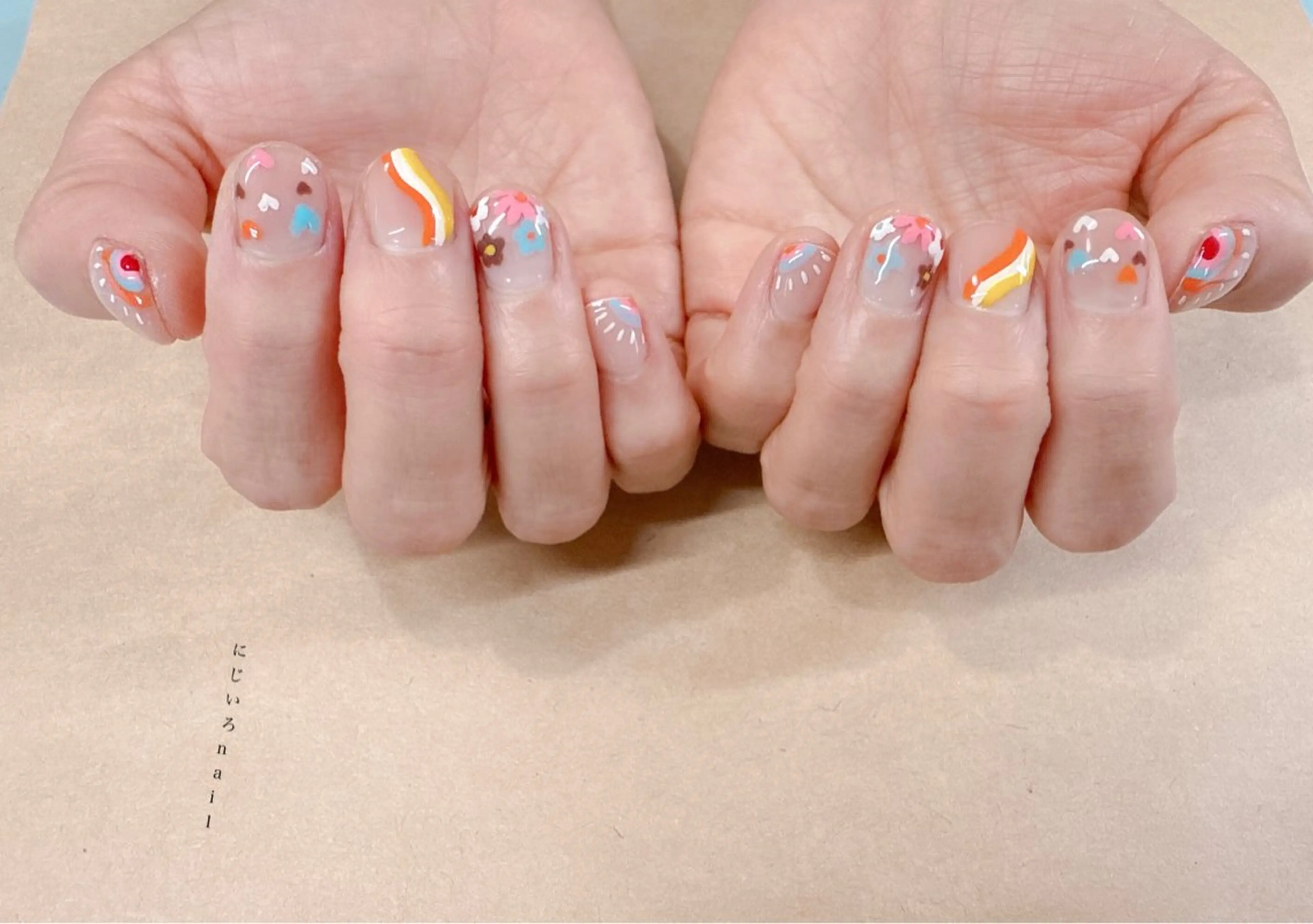 ネイル にじいろ nailのネイルデザイン