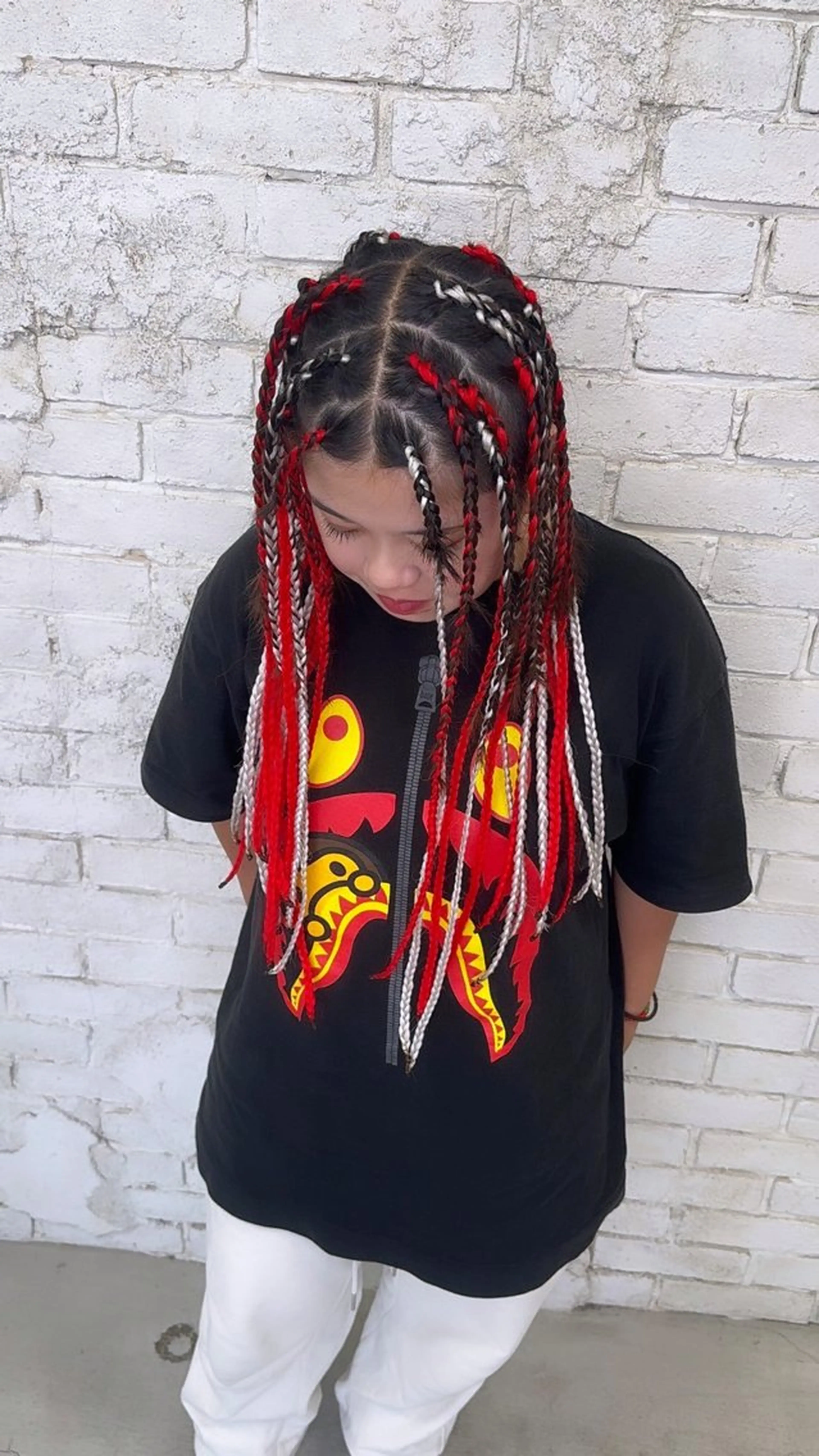 ミディアム トリートメント エクステ 派手髪支持率No1 Eisukeのヘアスタイル