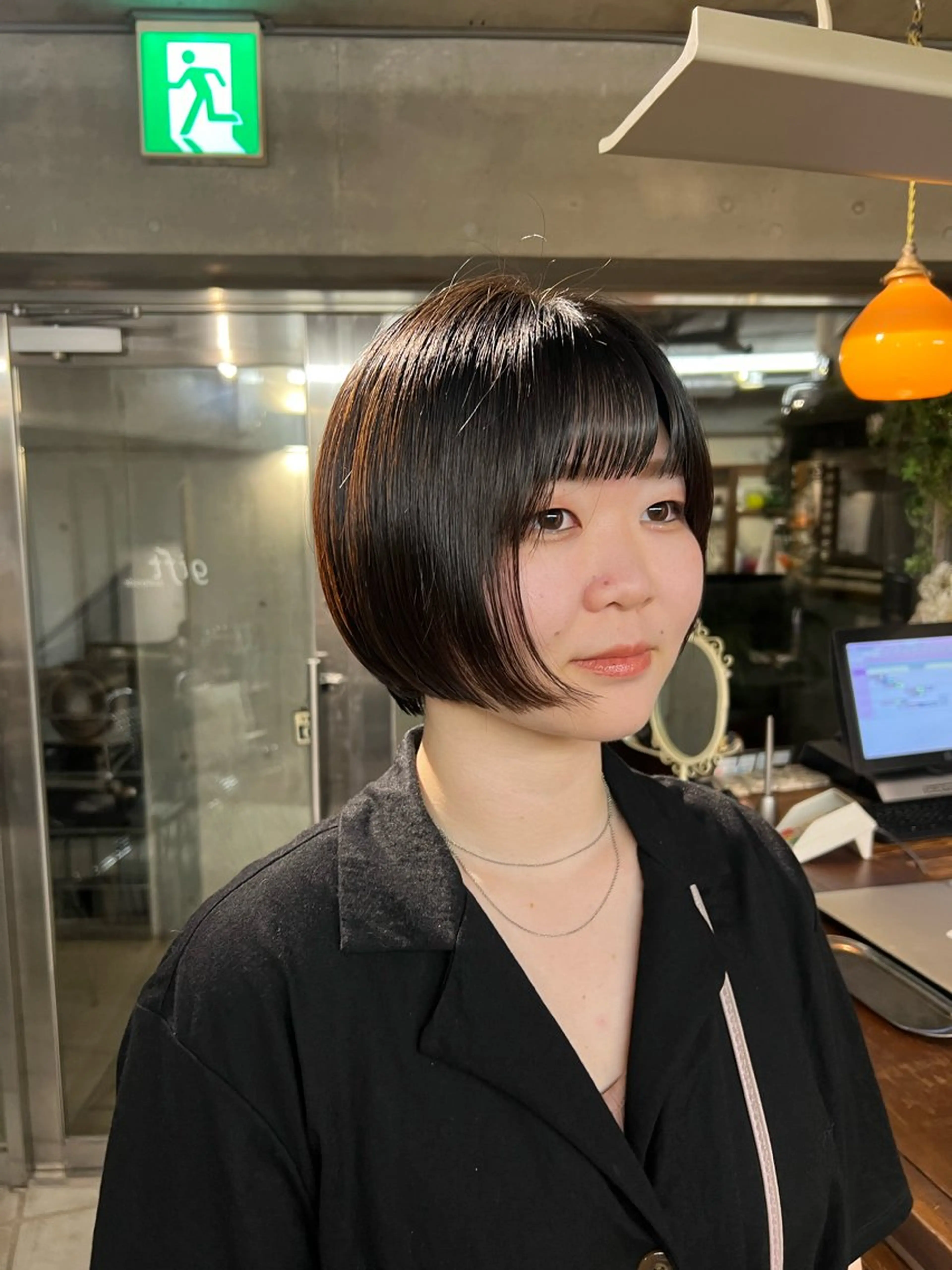 ショート 土田かほ/本日🈳 透明感カラー🍃のヘアスタイル