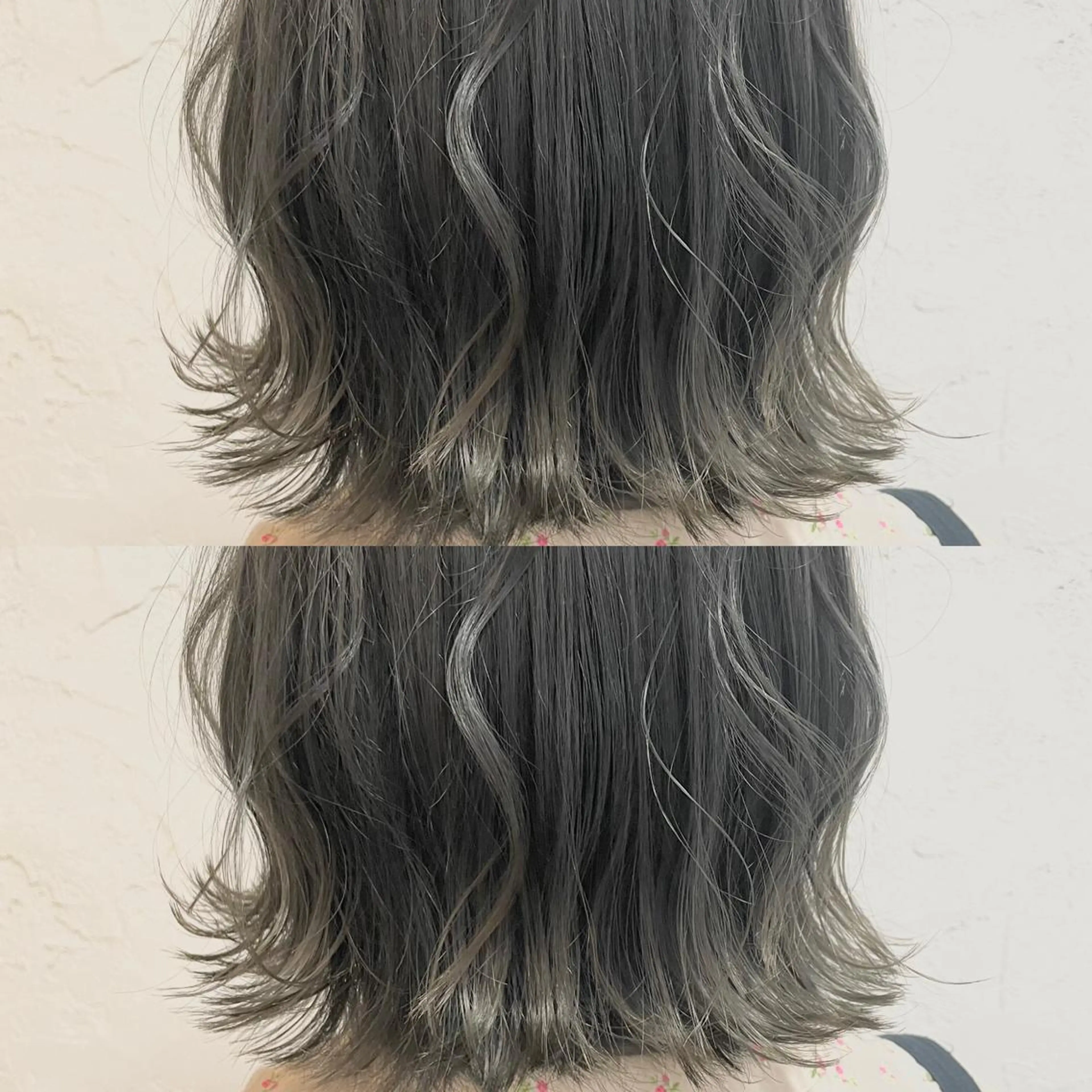 ミディアム カラー 透明感カラー グレージュ tocca八王子 AYAKAのヘアスタイル