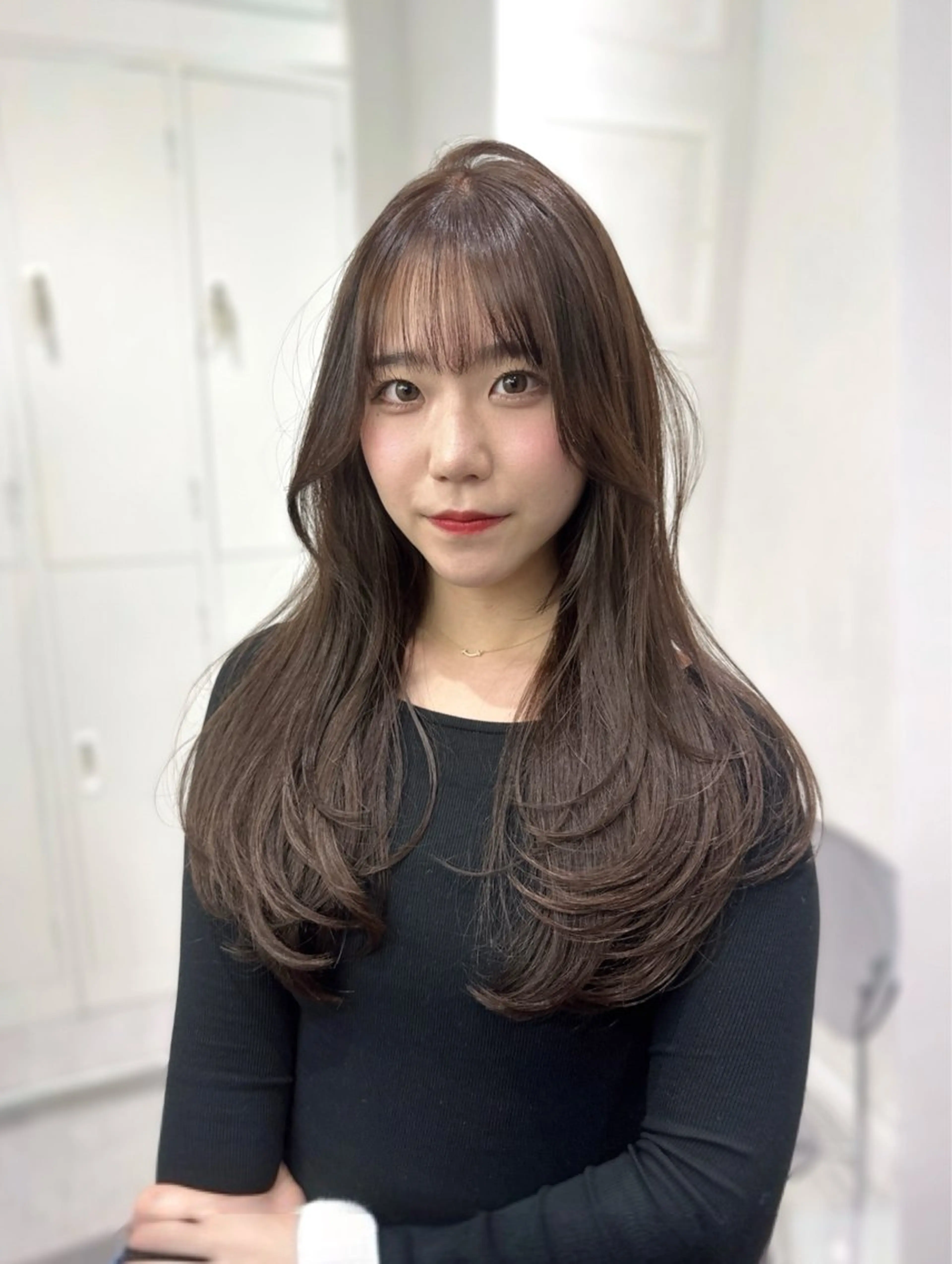 ロング カラー カット ヘアカラー トリートメント 🦋トレンドヘア🦋 竹内克弥のヘアスタイル