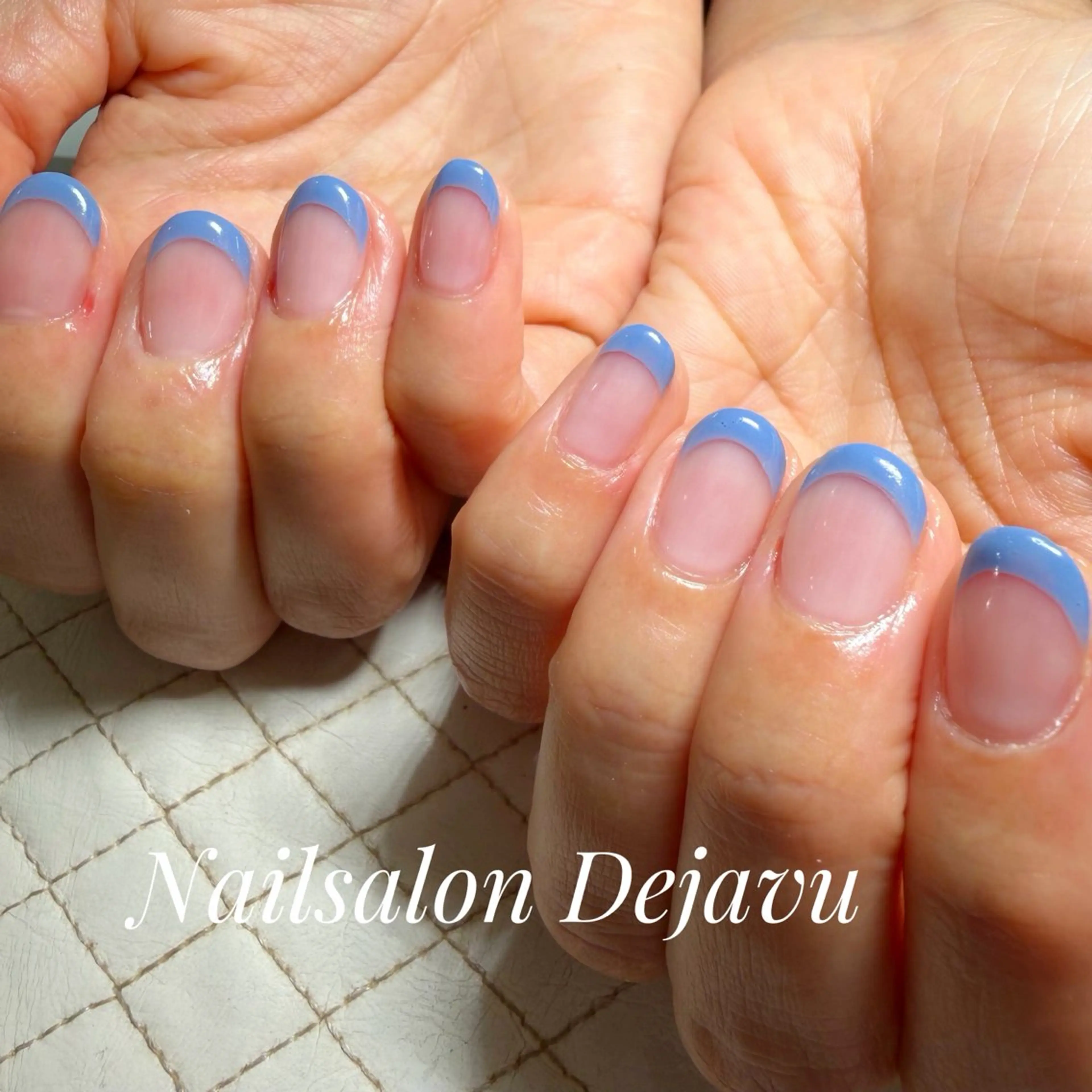 ネイル フレンチネイル ハンドネイル Nail salon Dejavu 🌿のネイルデザイン