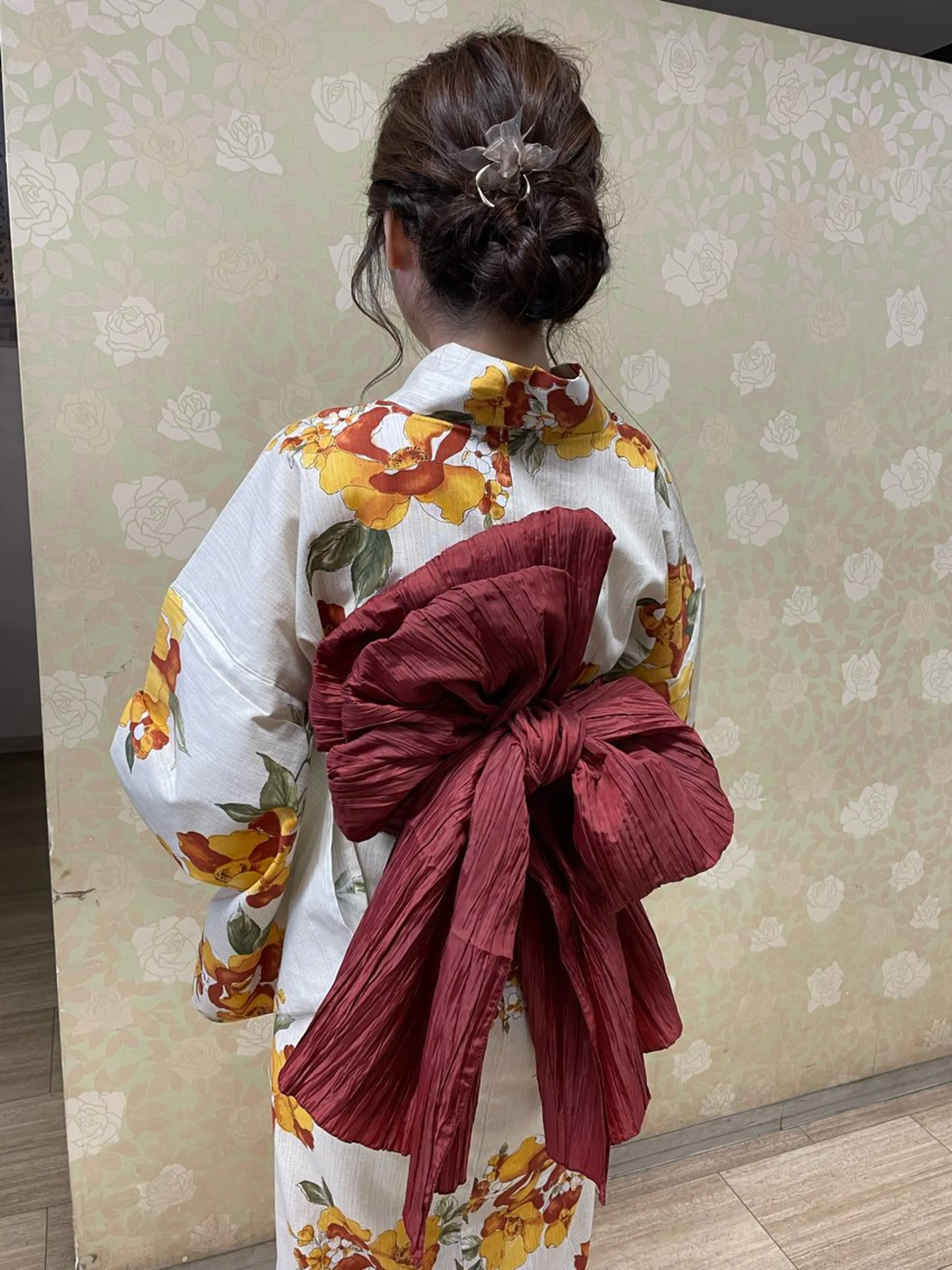 ロング ヘアアレンジ 徳留 もも花のヘアスタイル