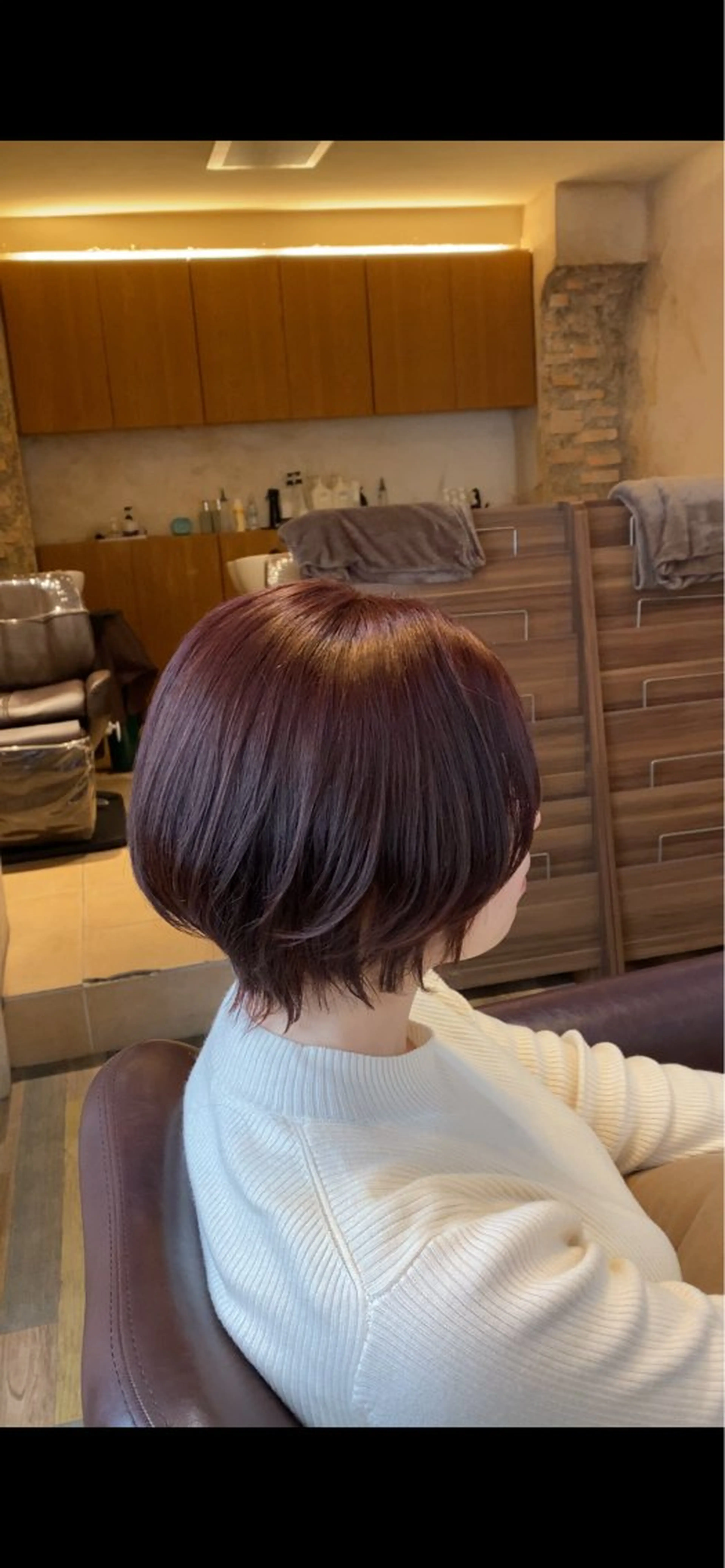 ショート 似合わせカットカラー 望月一生のヘアスタイル