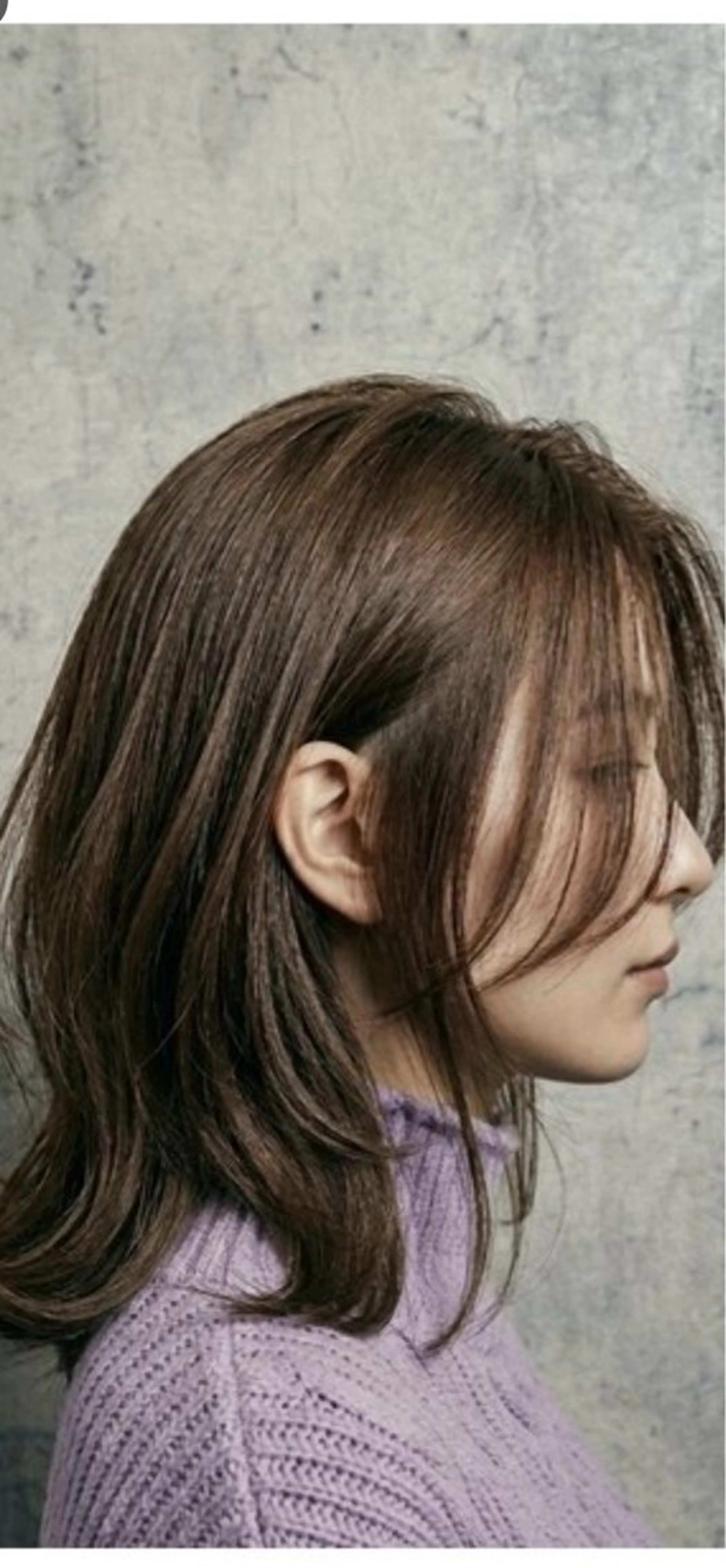 ミディアム ひばりヶ丘🌈石井 里佳のヘアスタイル