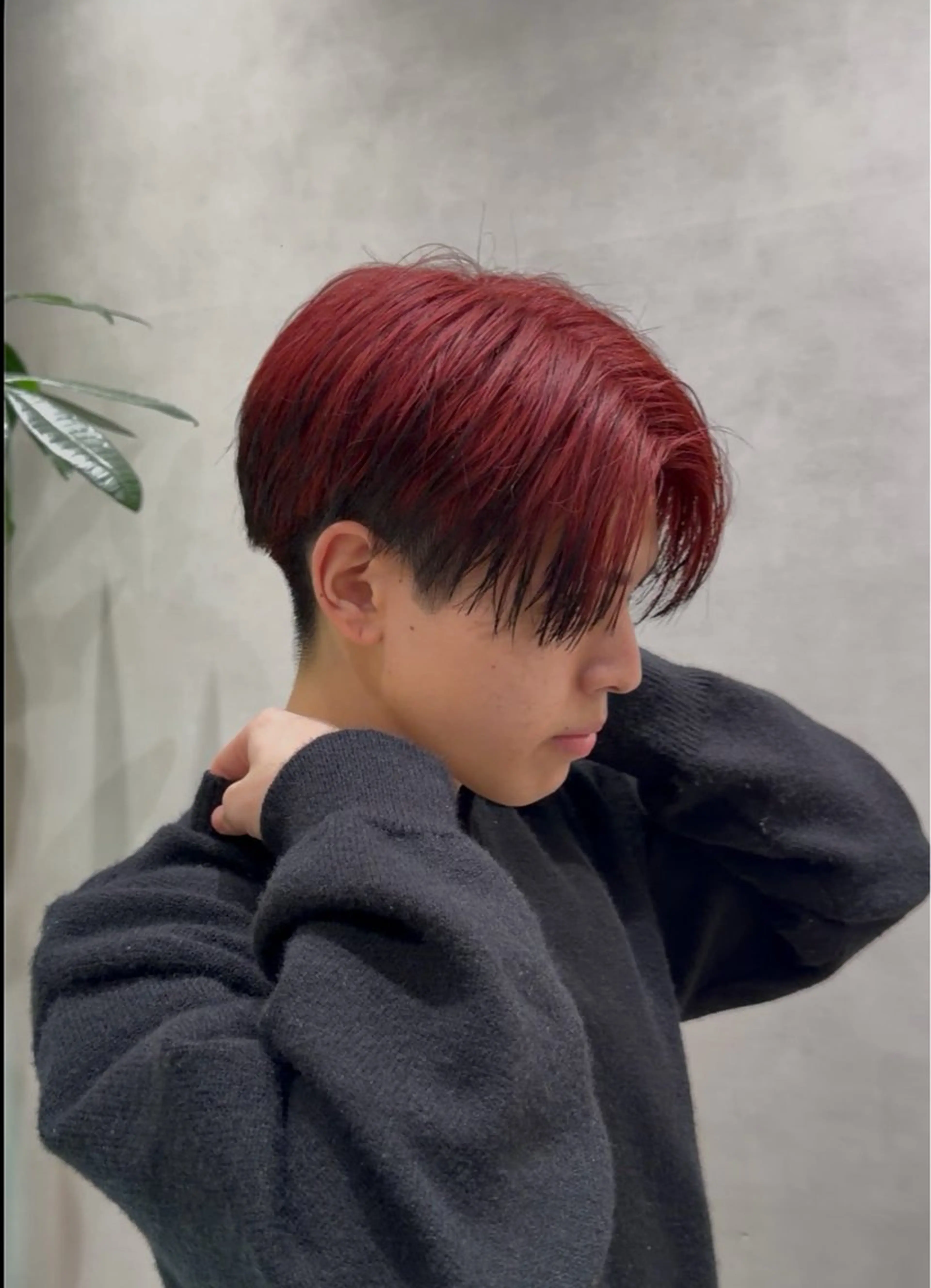カラー メンズ AVANCE. 玉置日向我のヘアスタイル