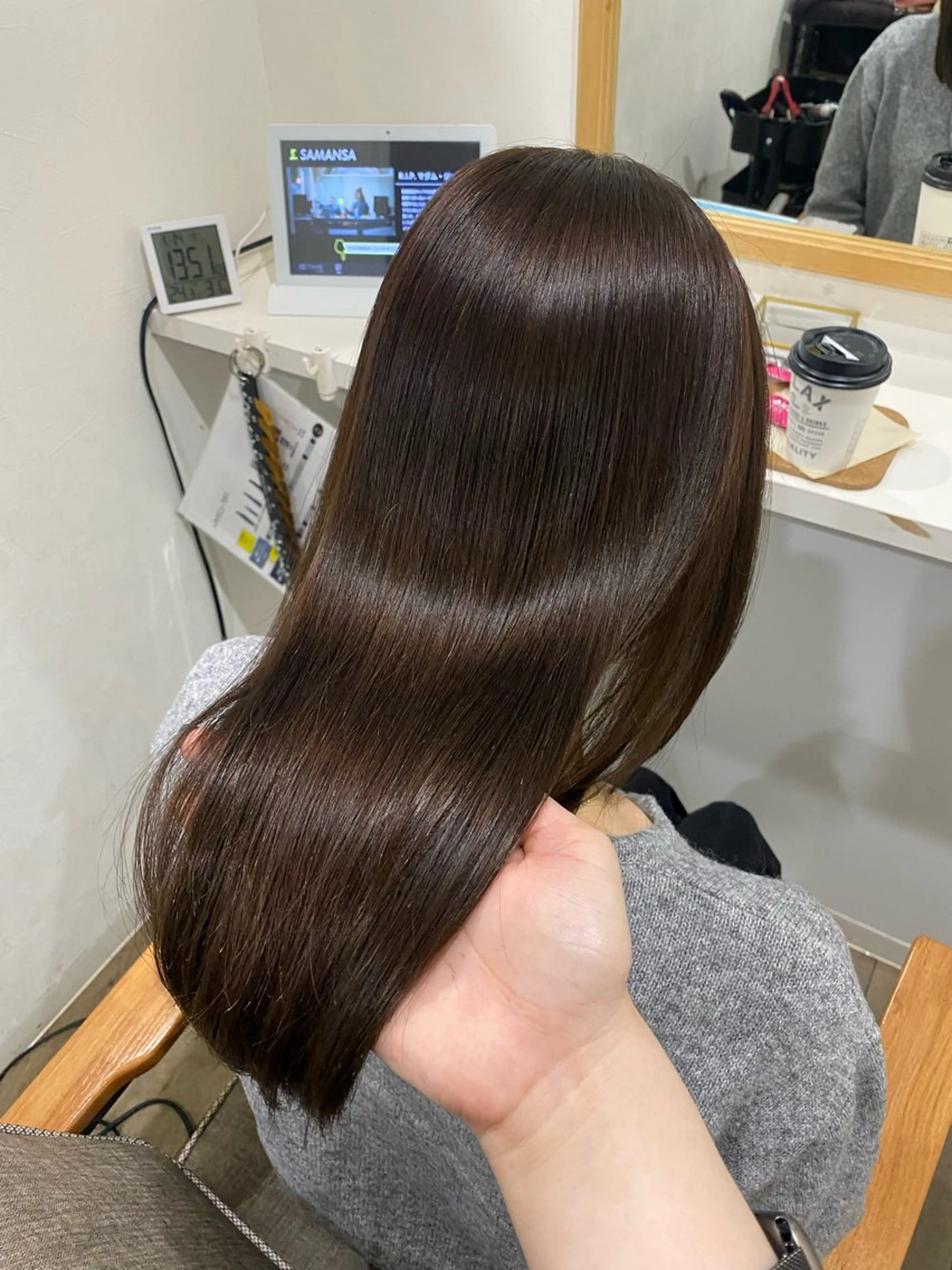 【補強型TR】髪質改善 酸熱トリートメントの写真