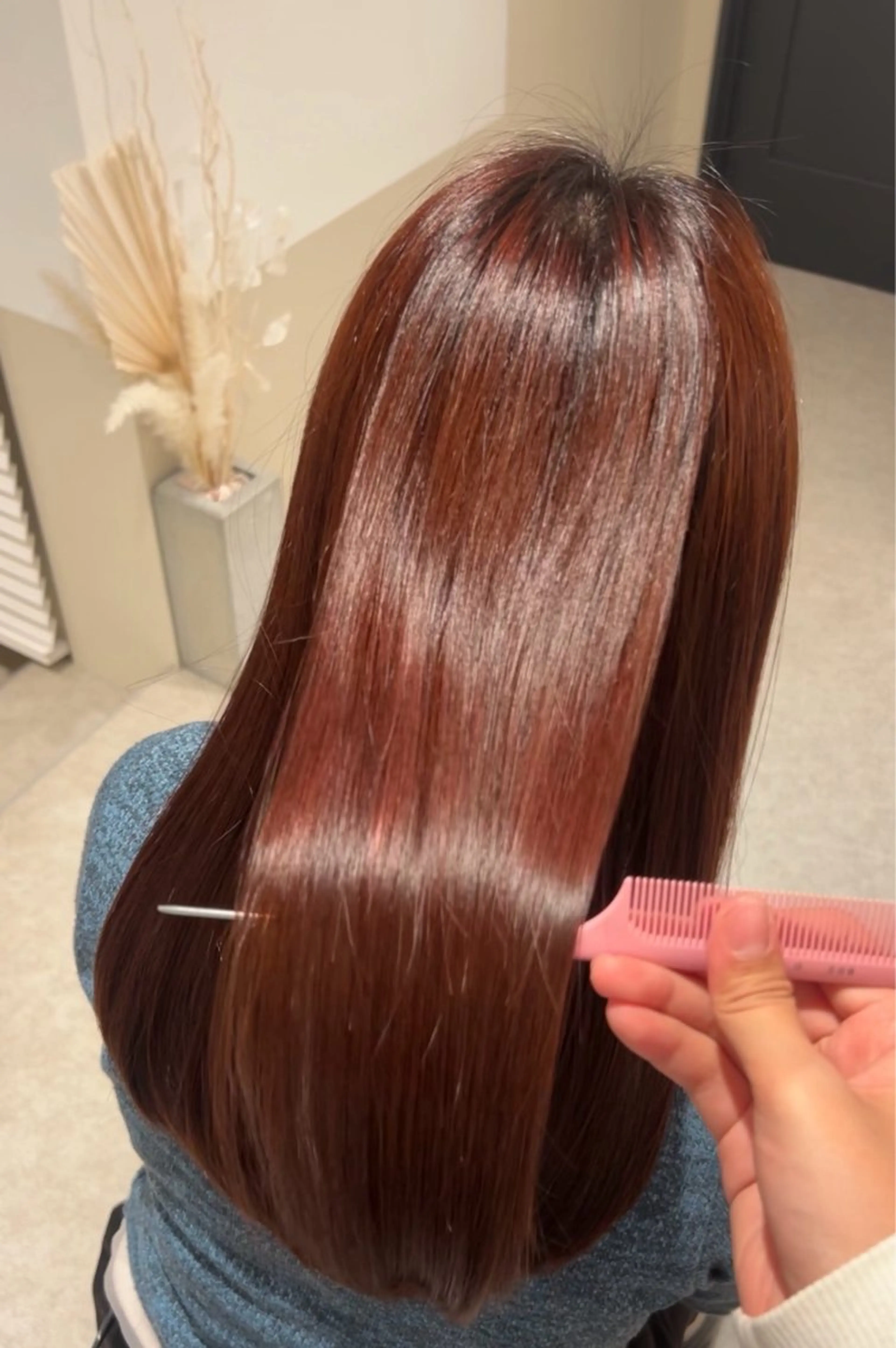 セミロング トリートメント ヘアカラー トリートメント ヘッドスパ Abe Kiranaのヘアスタイル