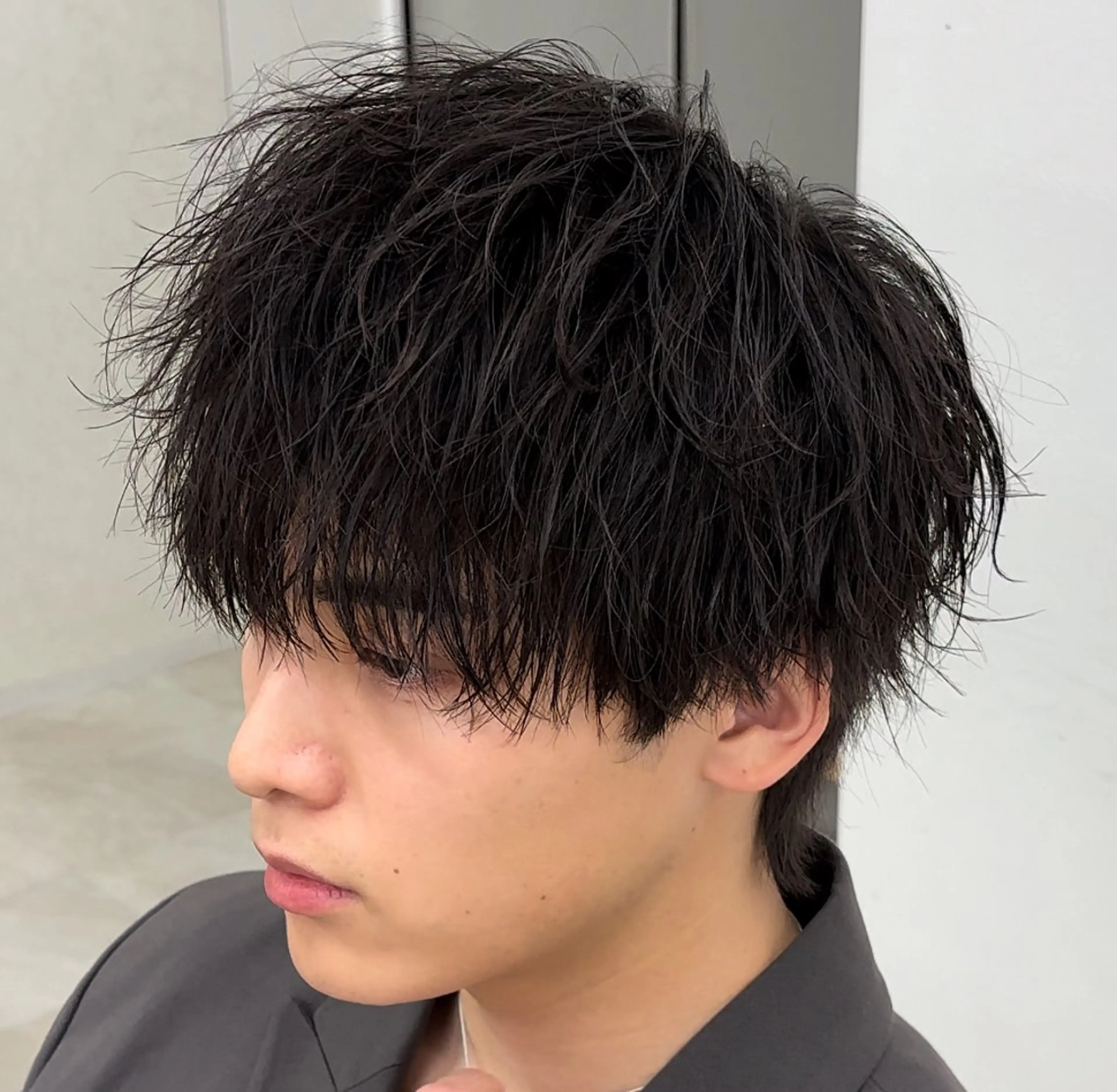 カット＋ツイストスパイラルパーマの写真