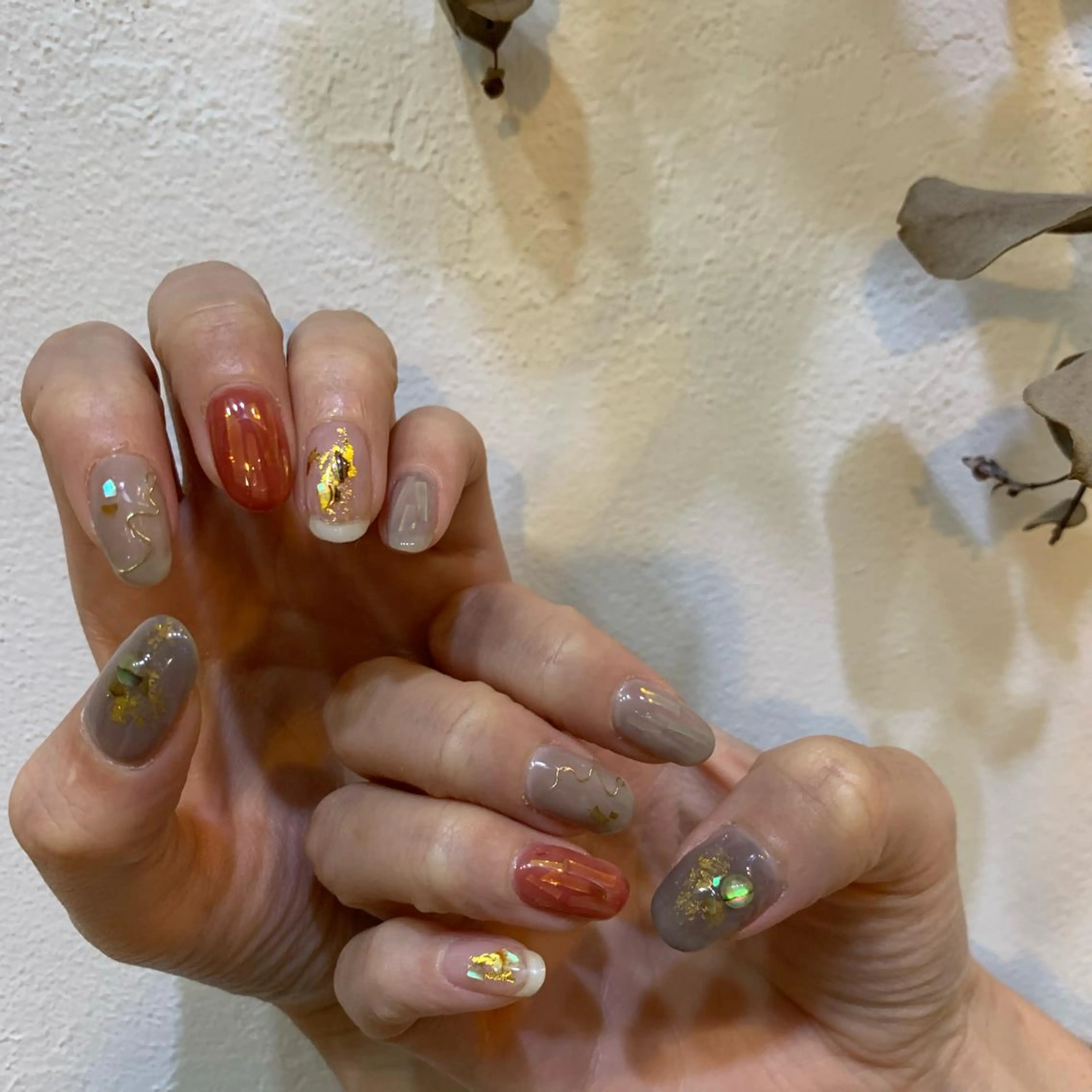 ネイル 新宿ニュアンスネイル makotoのネイルデザイン