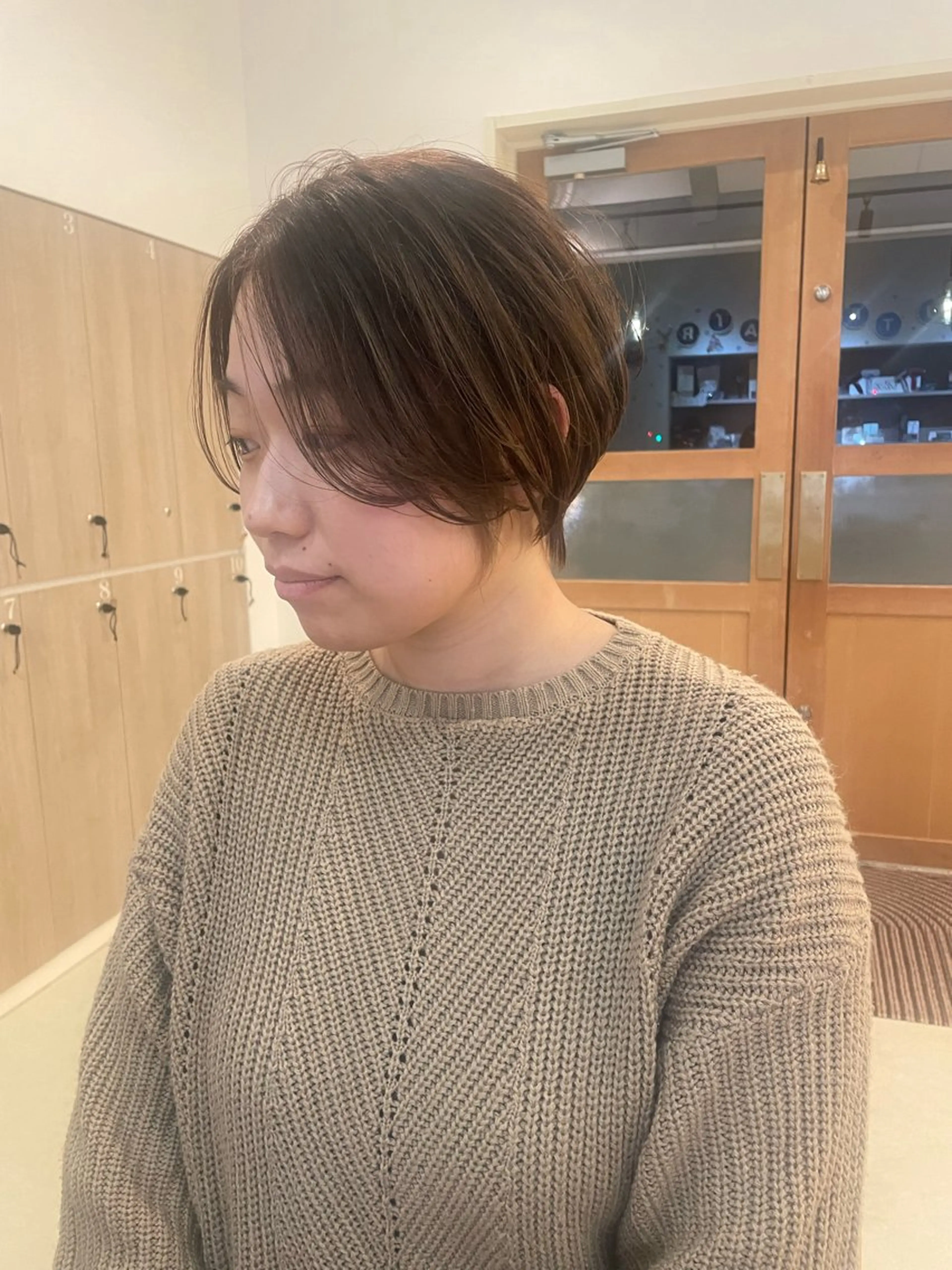 ショート ルプラボウ/日野 /ショート/レイヤーのヘアスタイル