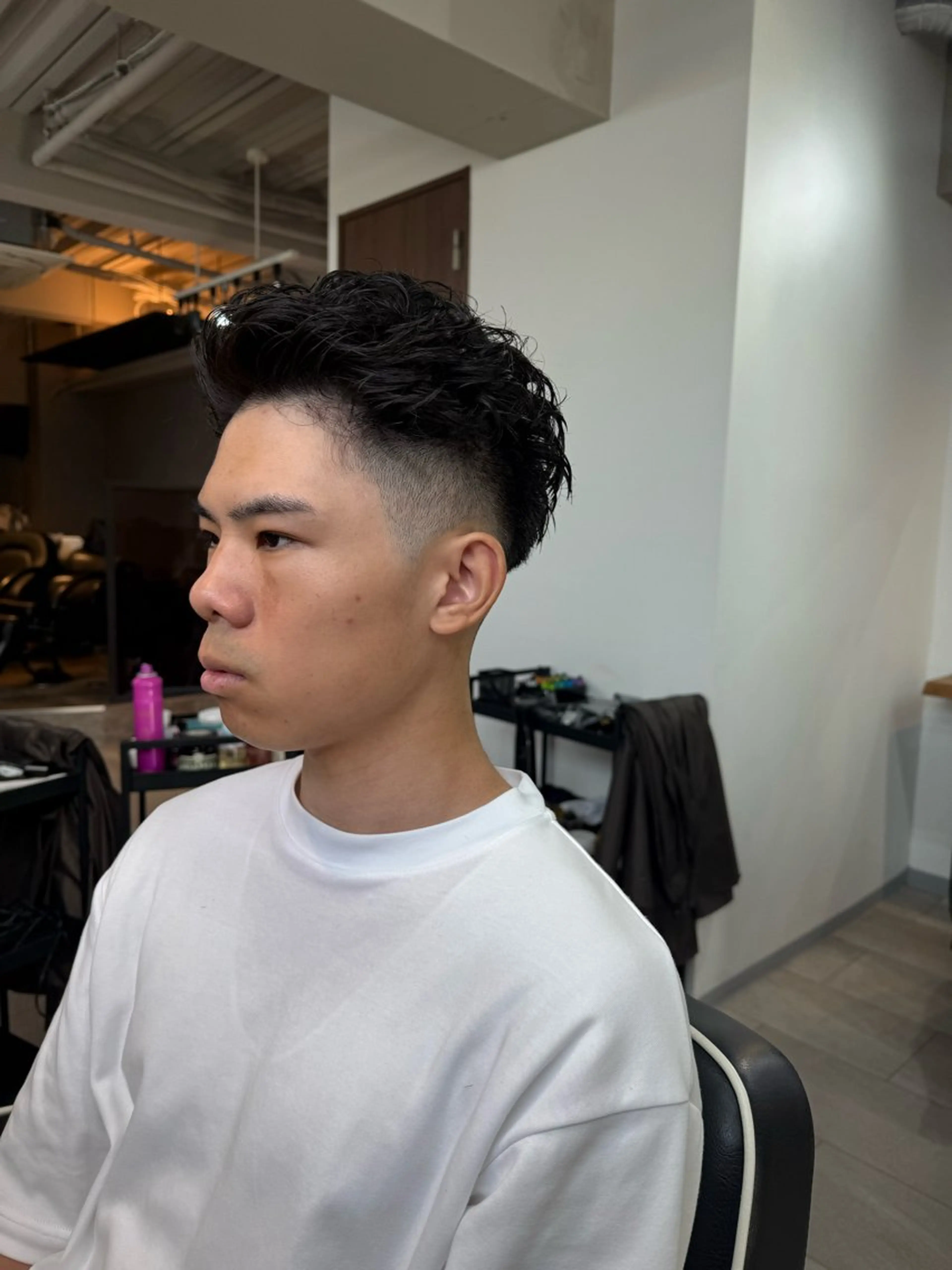メンズ オールバック メンズパーマ 雄貴/ メンズ特化のヘアスタイル