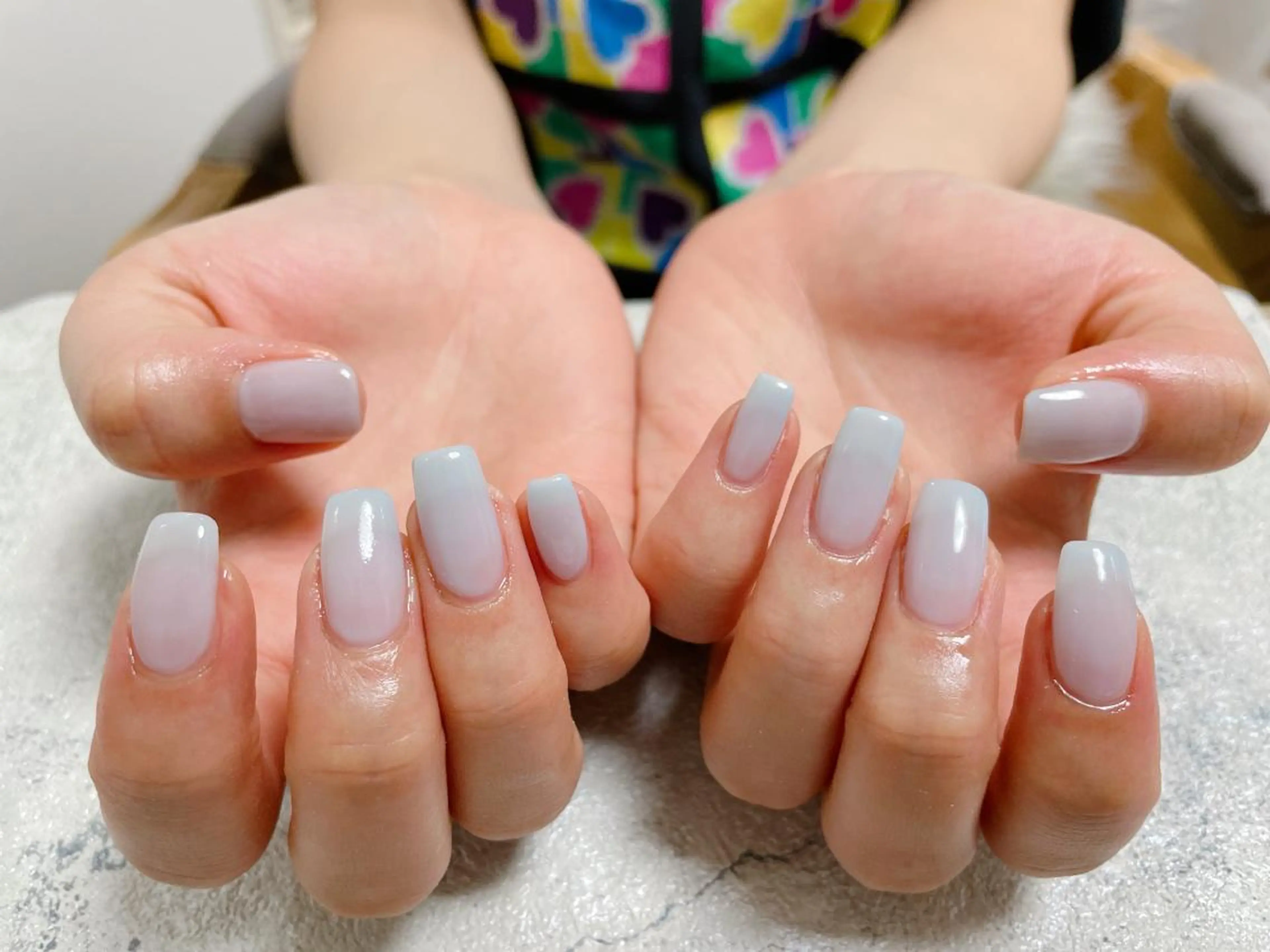 ネイル ワンカラーネイル ハンドネイル mogunail &blowのネイルデザイン