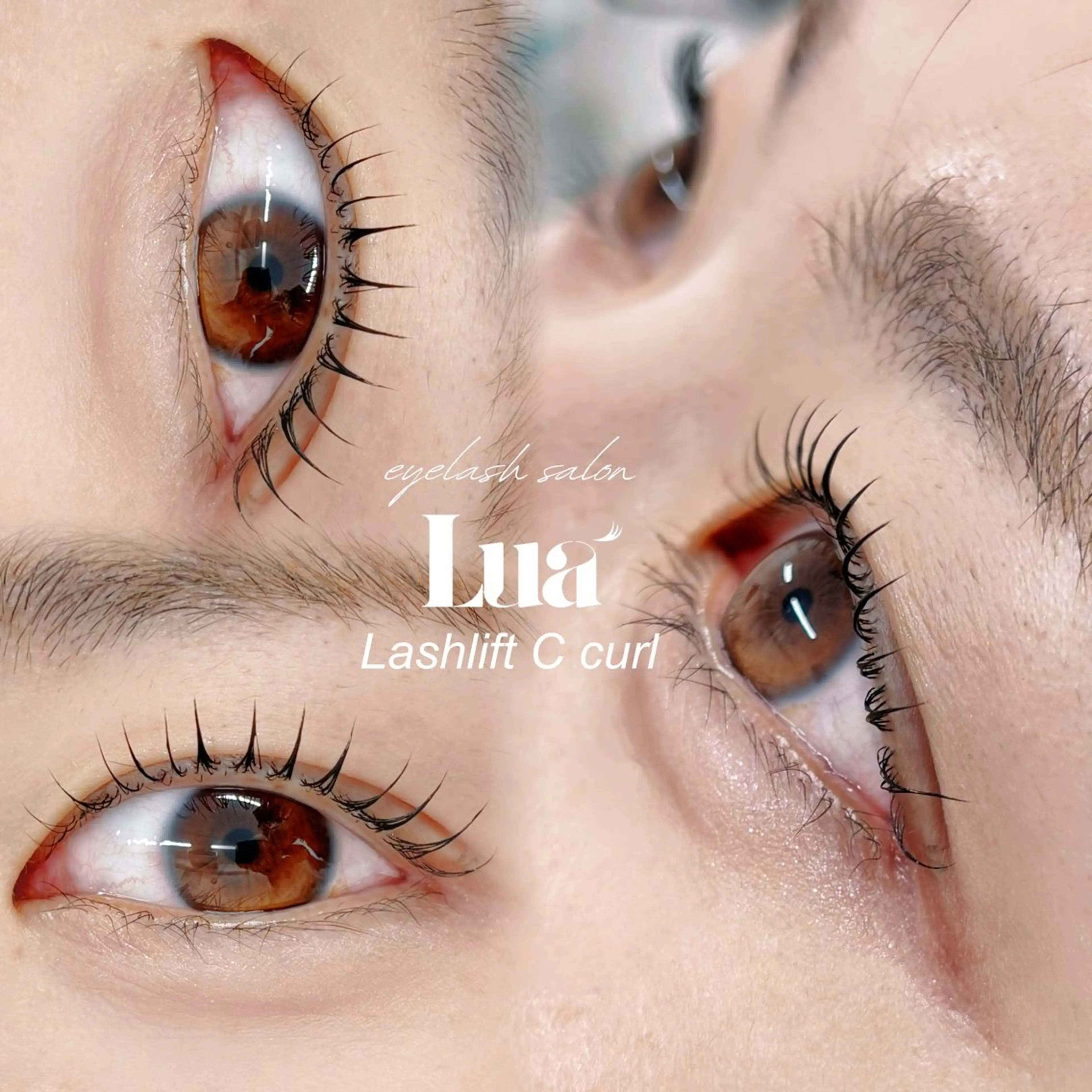 マツエク・マツパ Cカール アイラッシュサロン Luaのマツエク・マツパデザイン