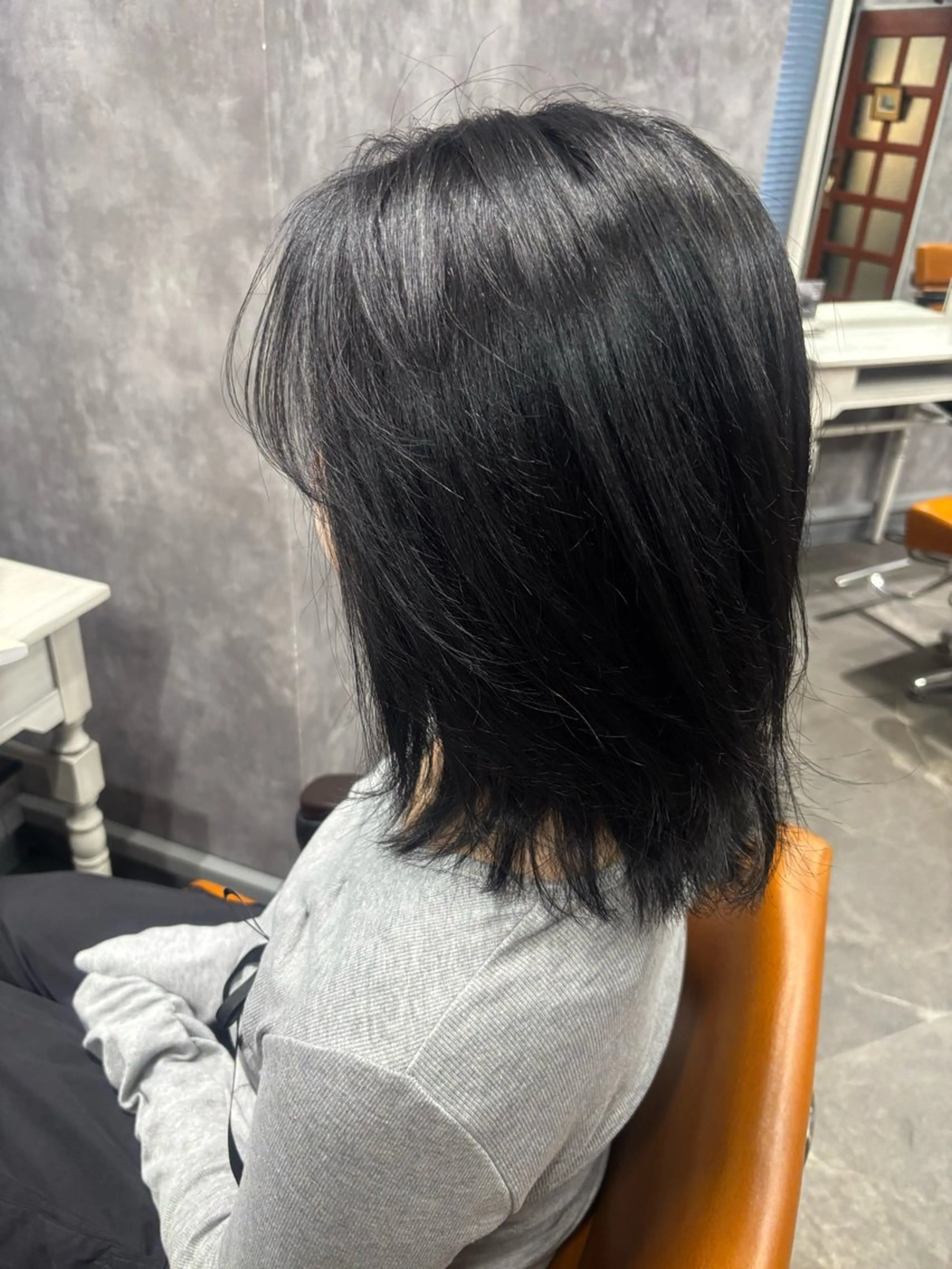 ミディアム 高橋 くるみのヘアスタイル
