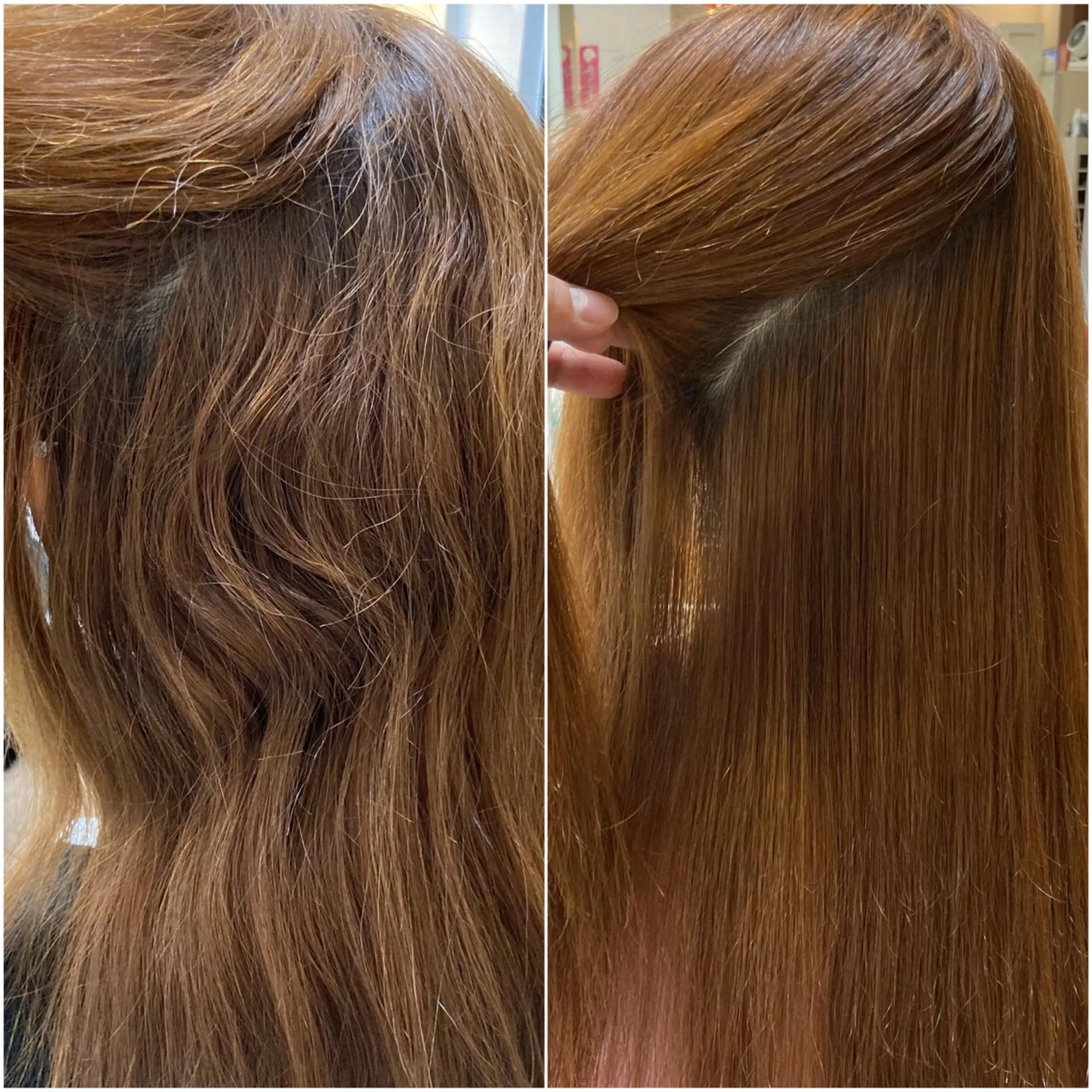 ロング 髪質改善 タカギ/艶髪カラー /髪質改善/縮毛矯正のヘアスタイル