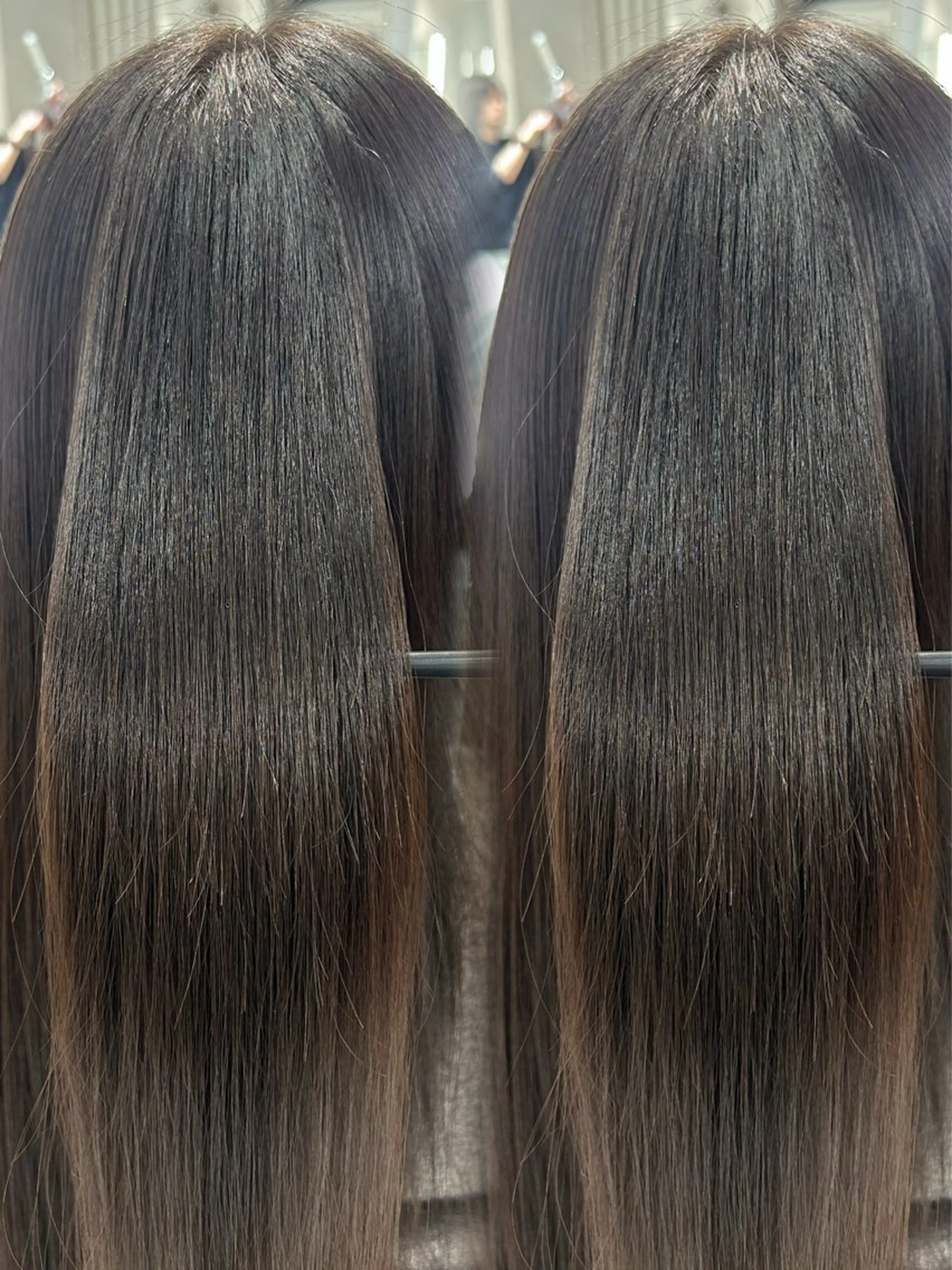 セミロング 縮毛矯正 トリートメント 池袋/縮毛矯正/ 髪質改善/【光輝】のヘアスタイル