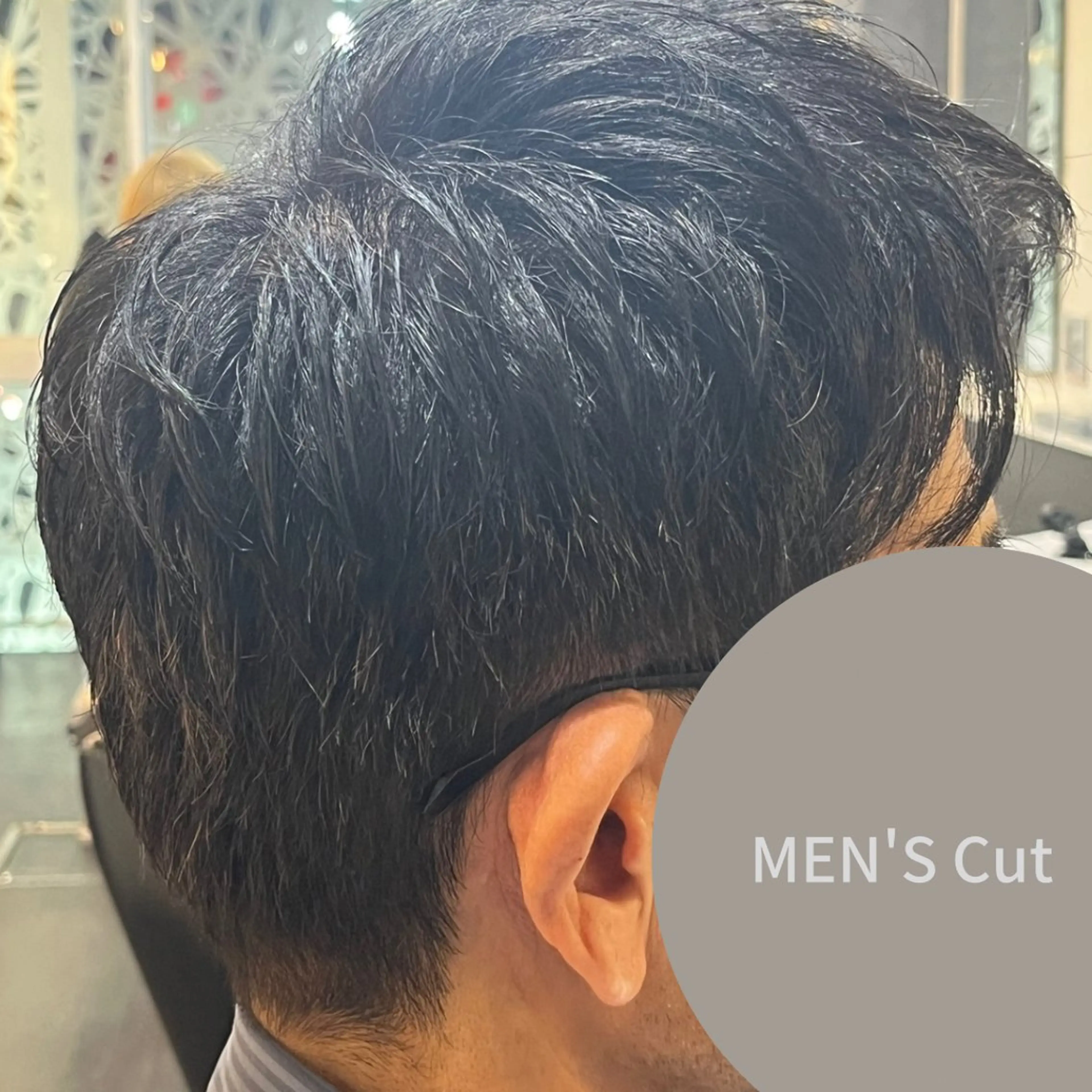 ミディアム メンズ 刈り上げ KEEN‪✂︎‬💈 ニシモトユイのヘアスタイル