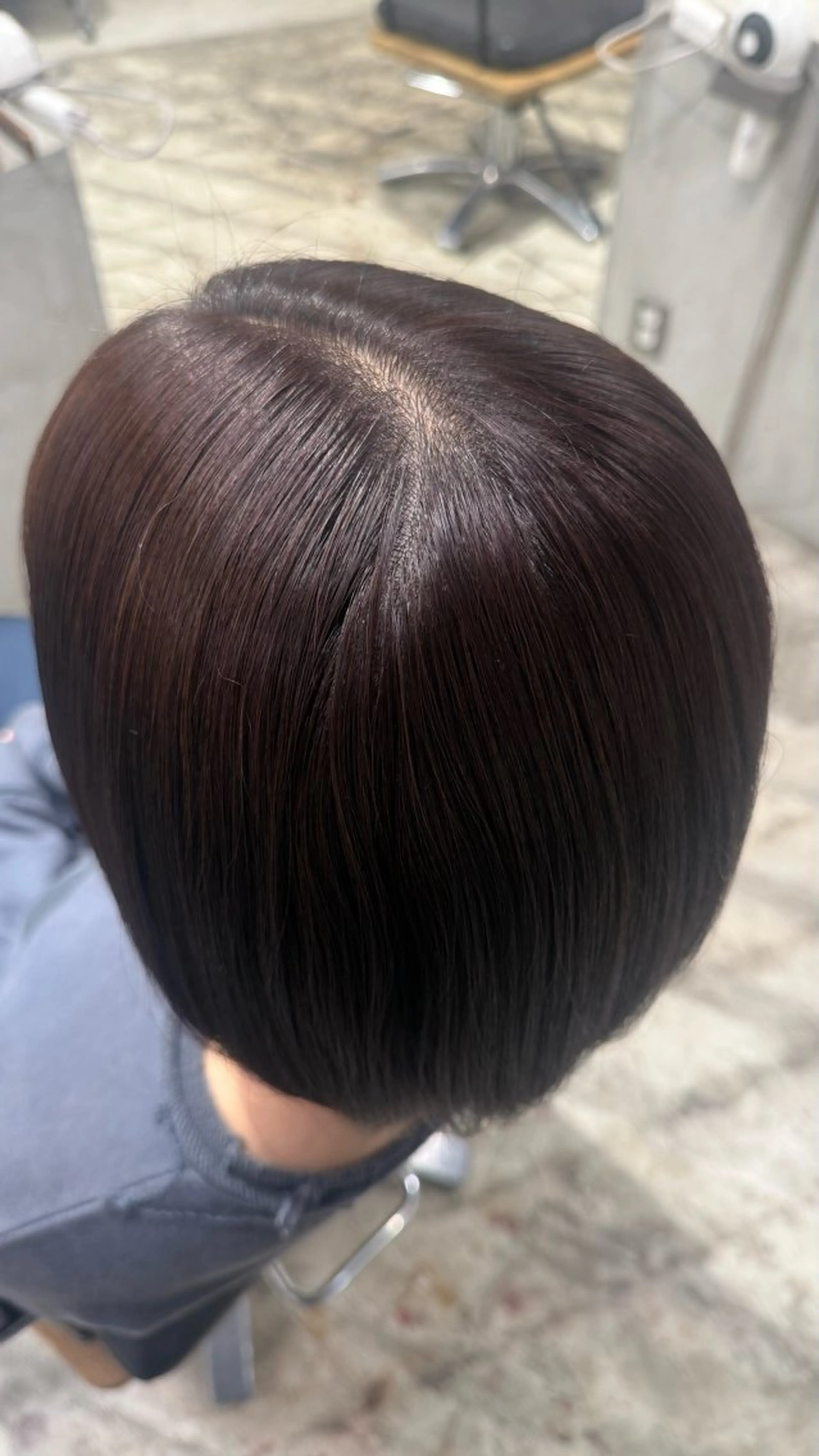 ショート カラー 山本 彩美香のヘアスタイル